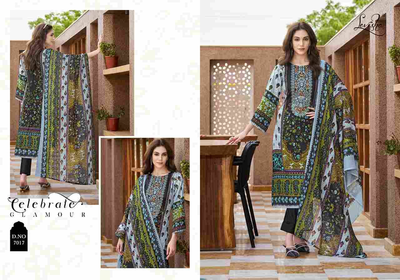 Mehnaaz By Levisha 7013 To 7020 Series Festive Suits Beautiful Fancy Colorful Stylish Party Wear & Occasional Wear Cambric Lawn Cotton Dresses At Wholesale Price