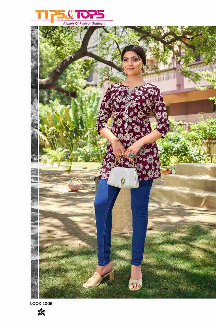 Cotton Candy Vol-7 By Tips And Tops 1001 To 1008 Series Designer Stylish Fancy Colorful Beautiful Party Wear & Ethnic Wear Collection Cotton Tops At Wholesale Price