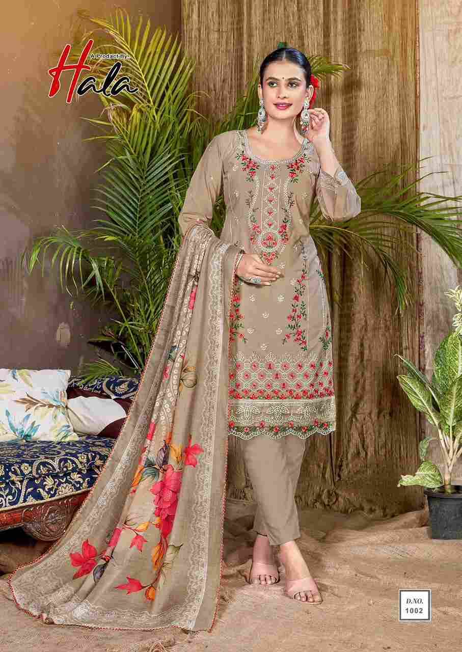Tabeer Vol-23 By Hala 1001 To 1006 Series Beautiful Festive Suits Stylish Fancy Colorful Casual Wear & Ethnic Wear Cambric Lawn Dresses At Wholesale Price