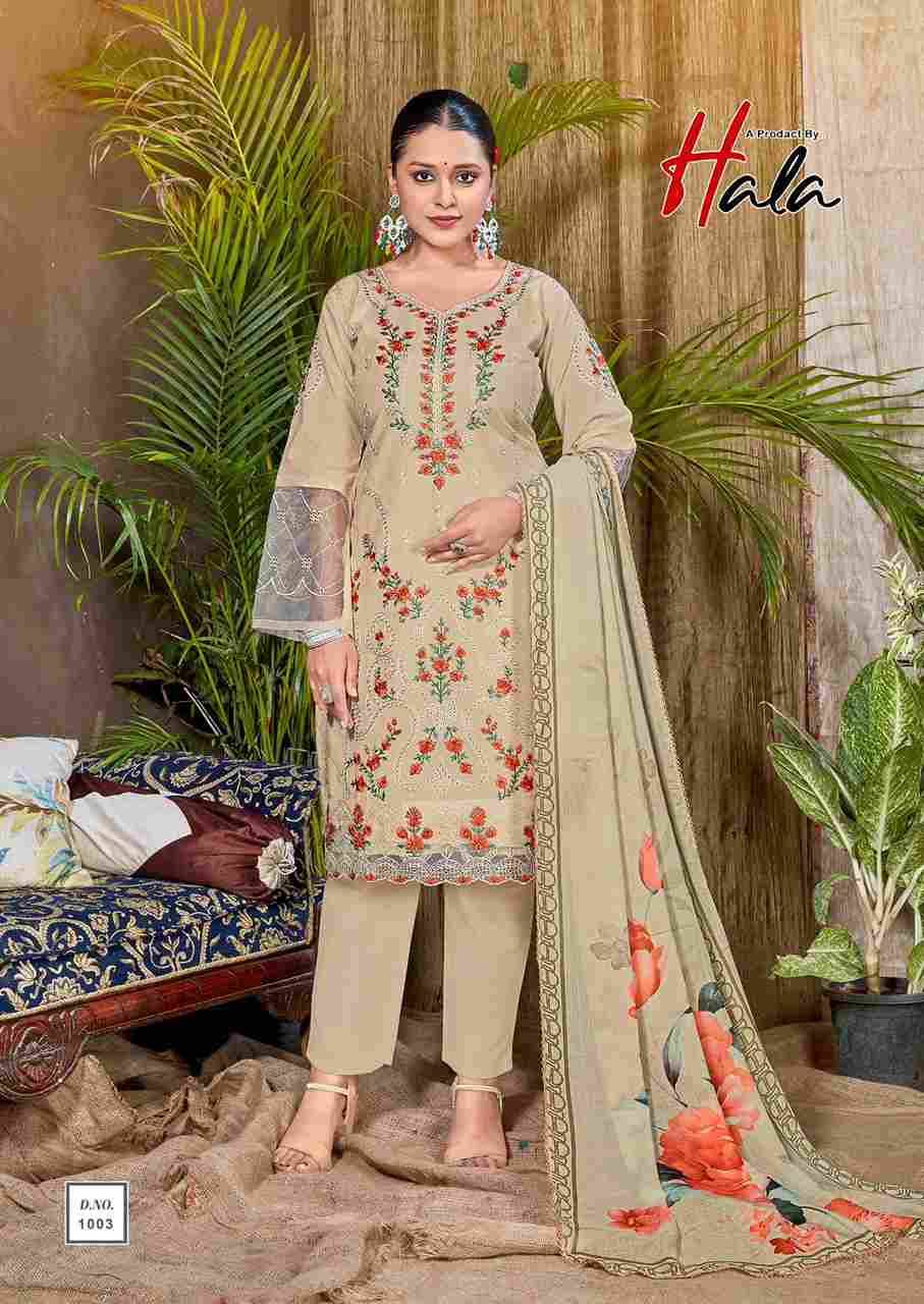 Tabeer Vol-23 By Hala 1001 To 1006 Series Beautiful Festive Suits Stylish Fancy Colorful Casual Wear & Ethnic Wear Cambric Lawn Dresses At Wholesale Price