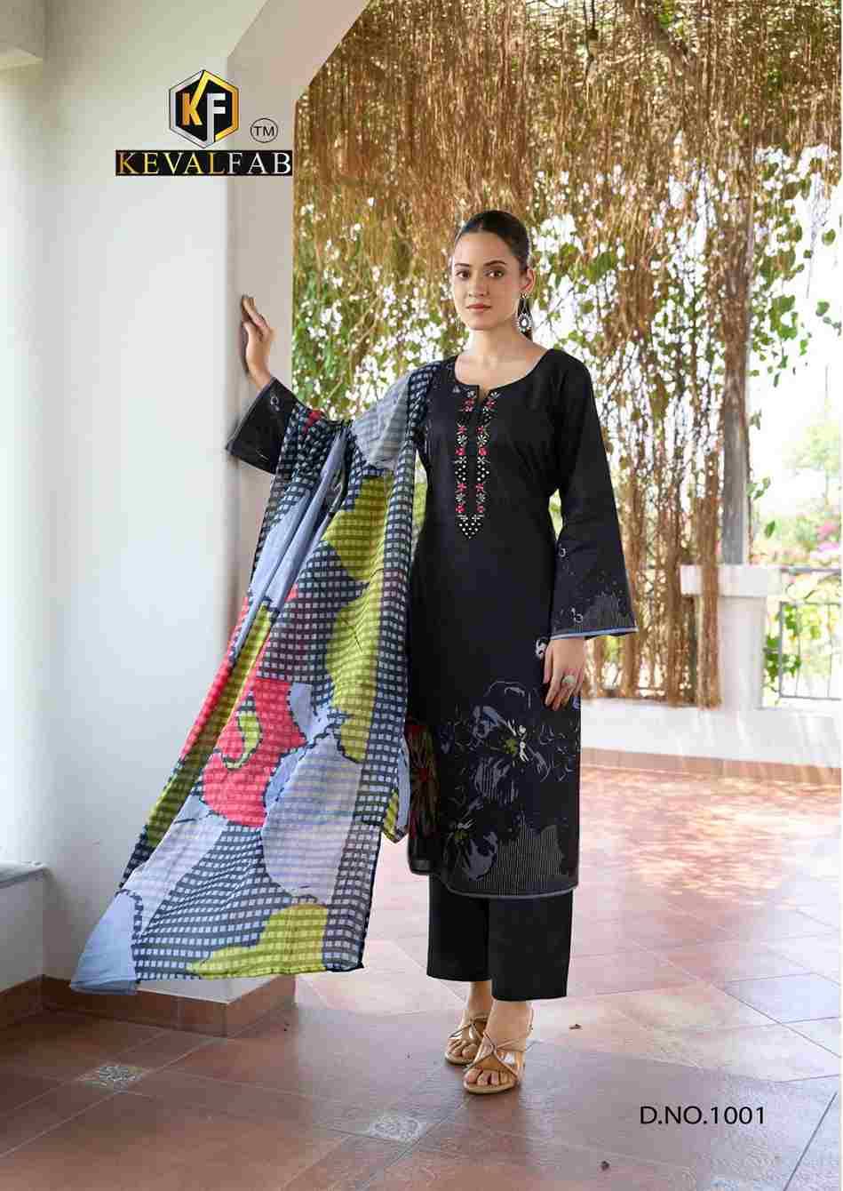 Aalaya By Keval Fab 1001 To 1008 Series Beautiful Festive Suits Stylish Fancy Colorful Casual Wear & Ethnic Wear Heavy Cotton Dresses At Wholesale Price