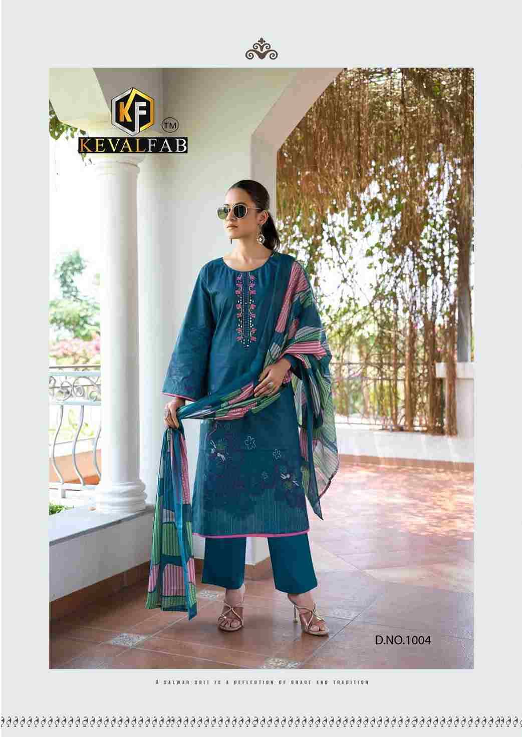 Aalaya By Keval Fab 1001 To 1008 Series Beautiful Festive Suits Stylish Fancy Colorful Casual Wear & Ethnic Wear Heavy Cotton Dresses At Wholesale Price