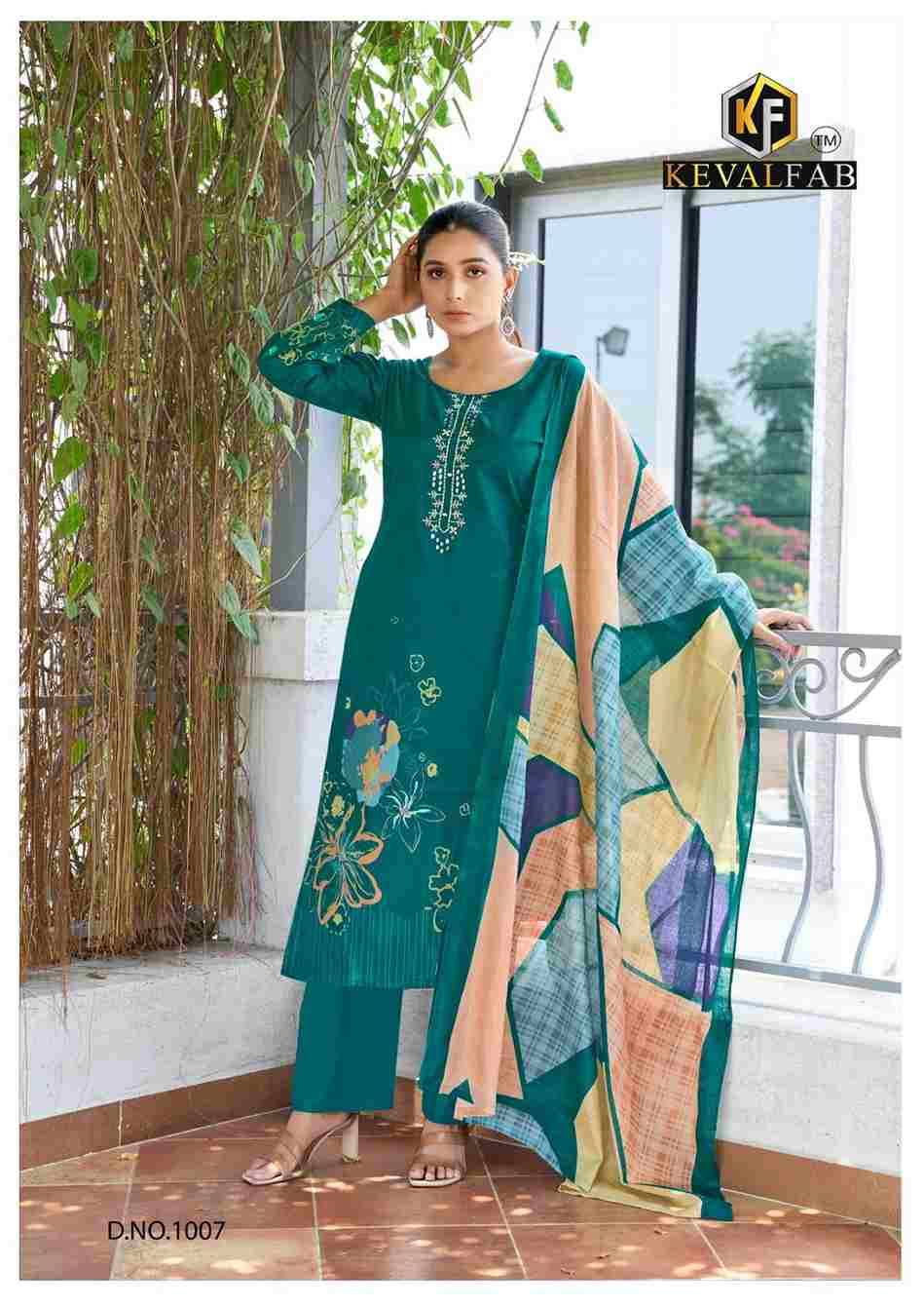Aalaya By Keval Fab 1001 To 1008 Series Beautiful Festive Suits Stylish Fancy Colorful Casual Wear & Ethnic Wear Heavy Cotton Dresses At Wholesale Price