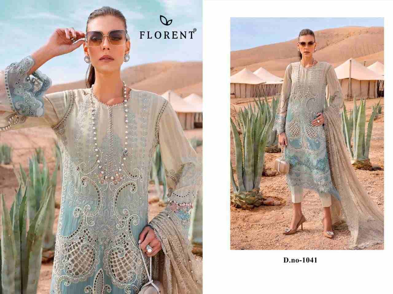 Florent 1041 Series By Fashid Wholesale 1041 To 1044 Series Beautiful Pakistani Suits Stylish Fancy Colorful Party Wear & Occasional Wear Cambric Cotton Print Dresses At Wholesale Price