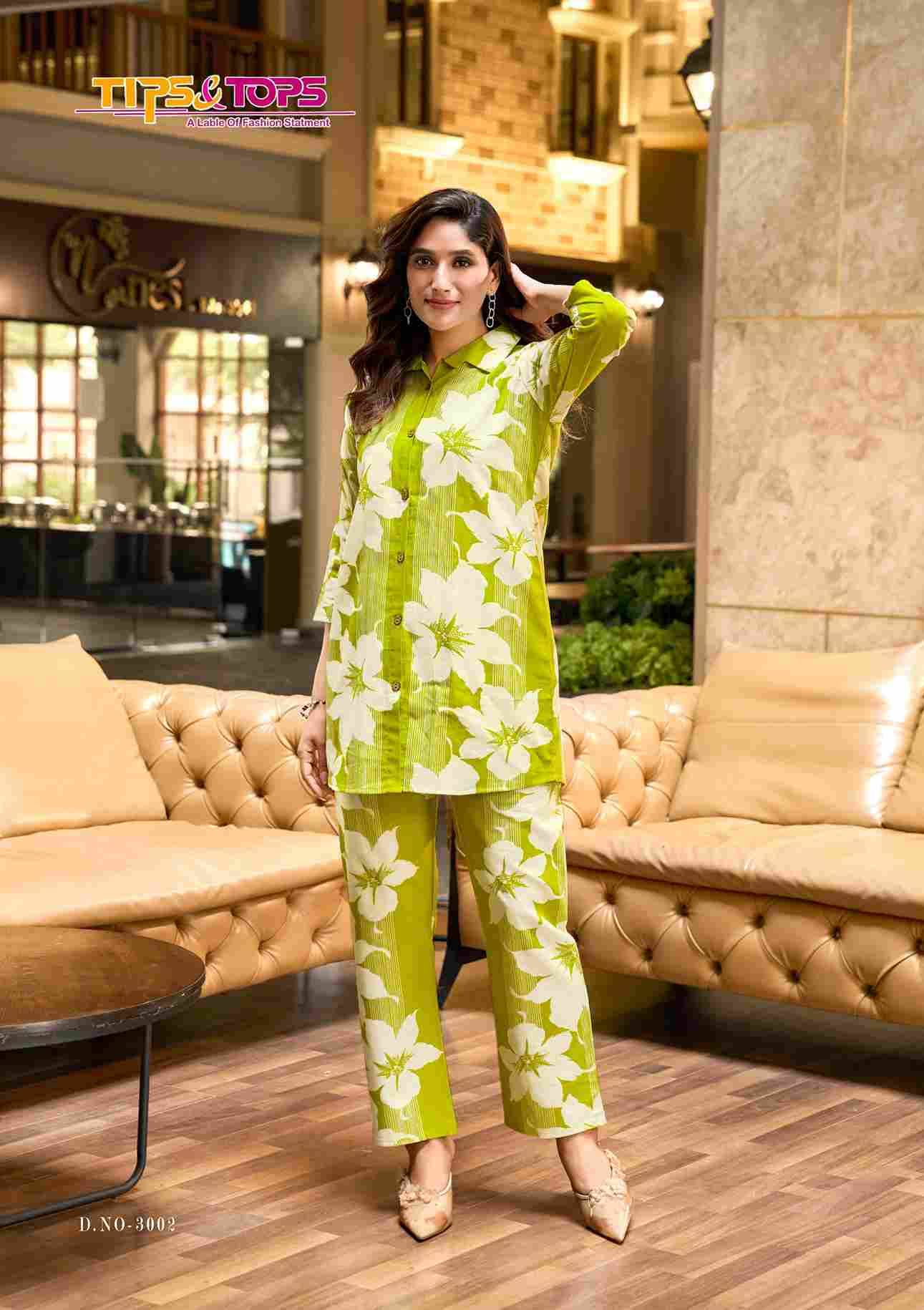Cotton Beats Vol-3 By Tips And Tops 3001 To 3006 Series Designer Stylish Fancy Colorful Beautiful Party Wear & Ethnic Wear Collection Cotton Print Co-Ord At Wholesale Price