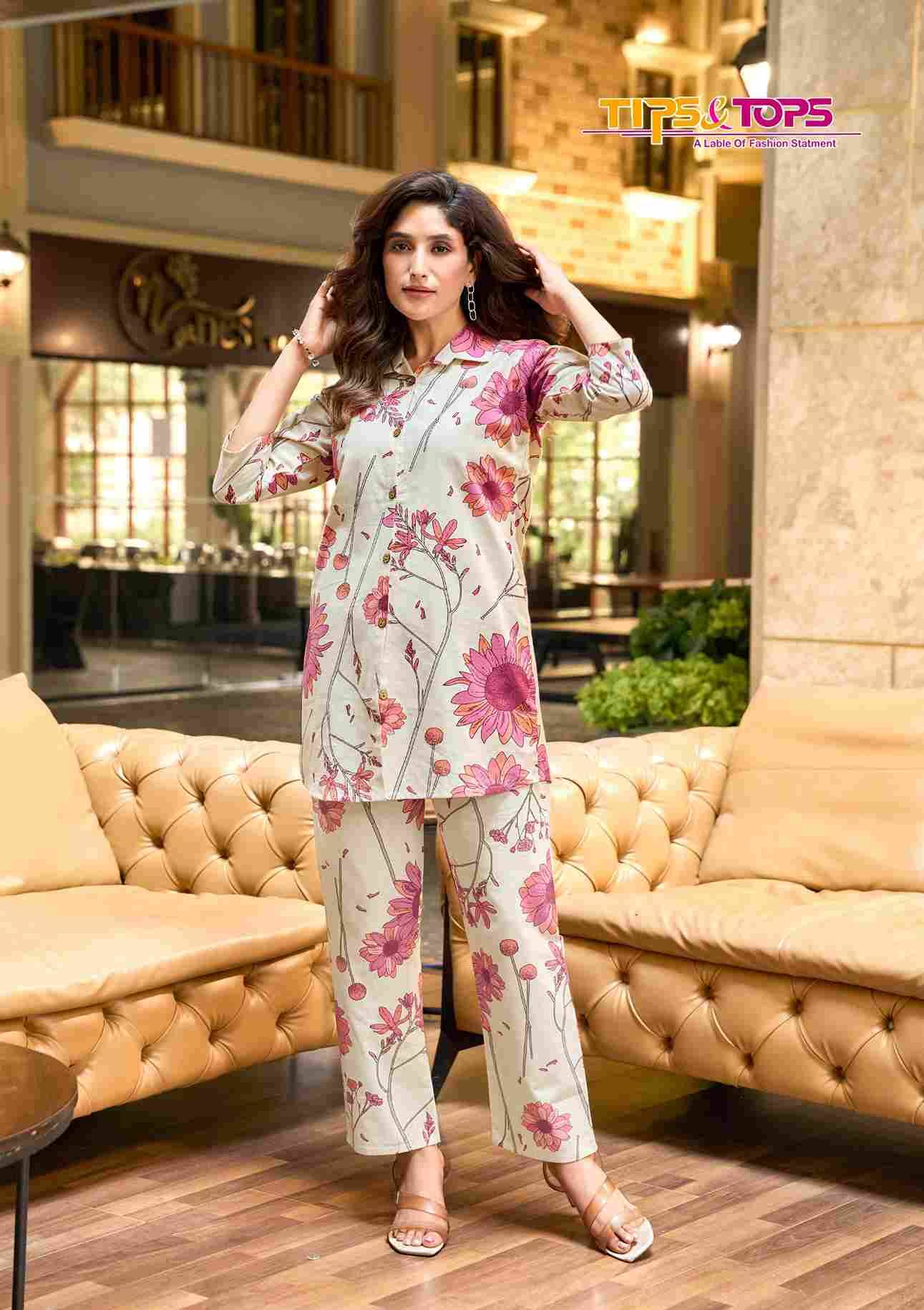 Cotton Beats Vol-3 By Tips And Tops 3001 To 3006 Series Designer Stylish Fancy Colorful Beautiful Party Wear & Ethnic Wear Collection Cotton Print Co-Ord At Wholesale Price
