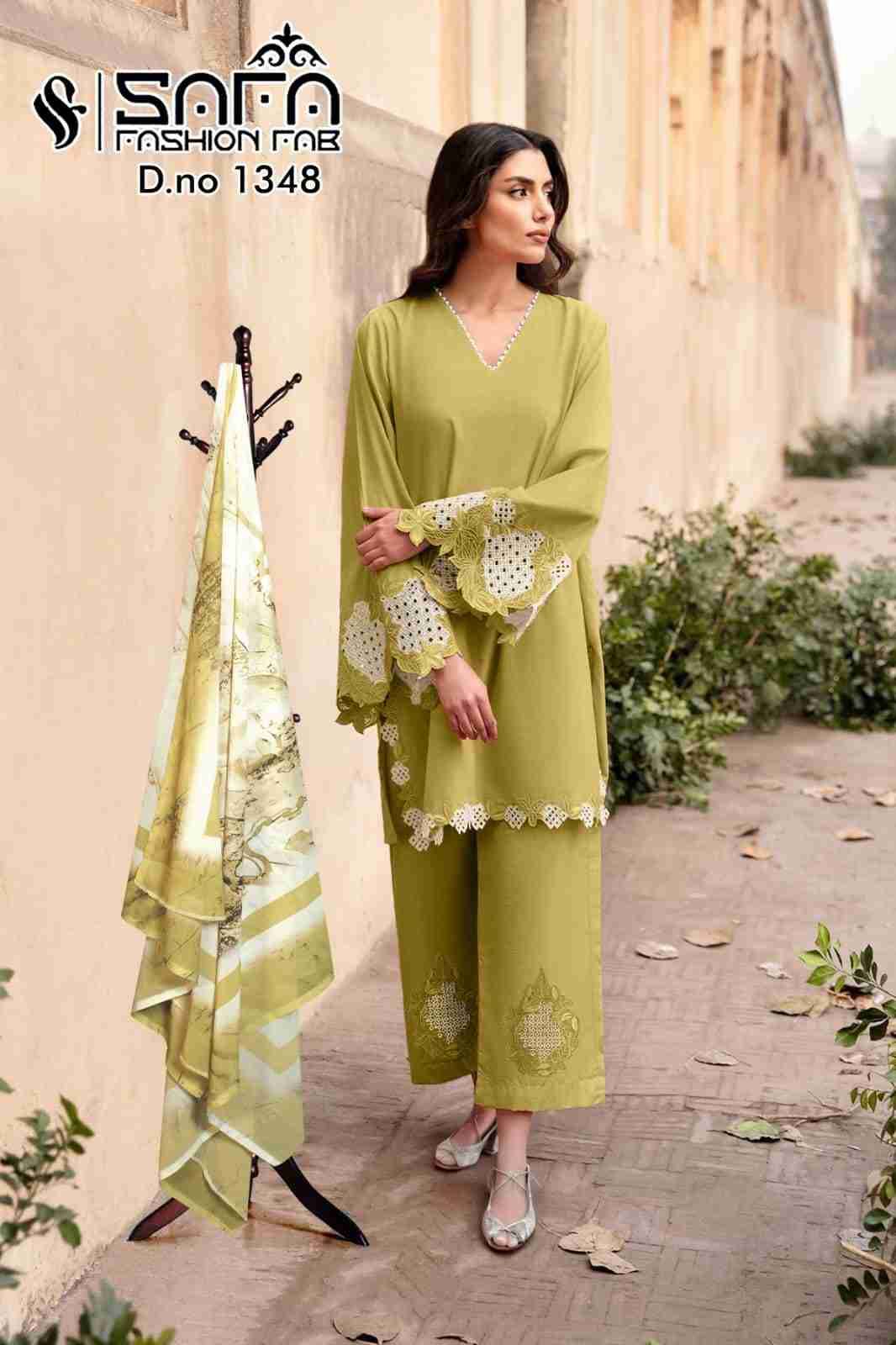 Safa 1348 Colours By Safa Fashion 1348-A To 1348-C Series Designer Stylish Fancy Colorful Beautiful Party Wear & Ethnic Wear Collection Heavy Viscose Dresses At Wholesale Price