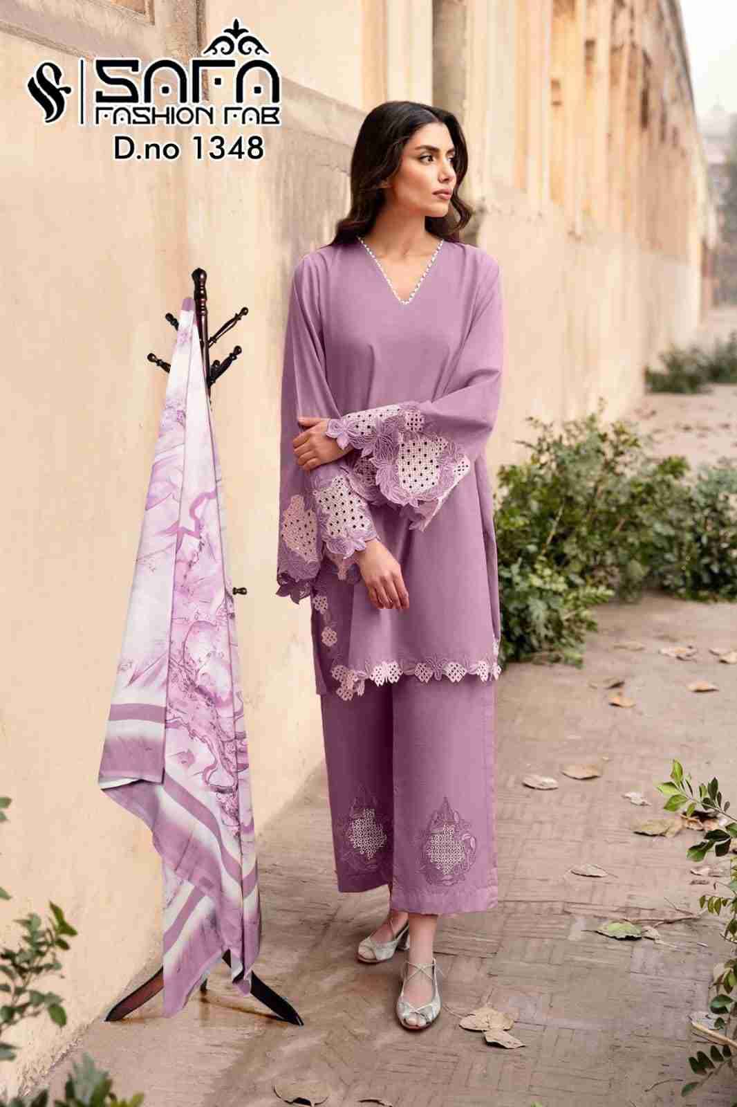 Safa 1348 Colours By Safa Fashion 1348-A To 1348-C Series Designer Stylish Fancy Colorful Beautiful Party Wear & Ethnic Wear Collection Heavy Viscose Dresses At Wholesale Price