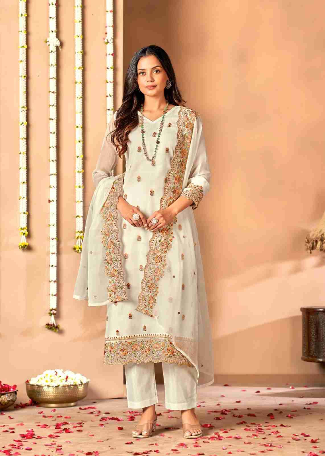 Kristal By Bela Fashion 8163 To 8168 Series Beautiful Suits Colorful Stylish Fancy Casual Wear & Ethnic Wear Chiffon Dresses At Wholesale Price