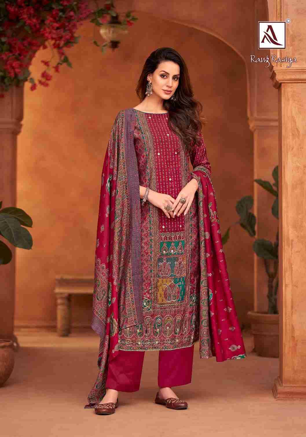 Rang Rasiya By Alok Suit 1798-01 To 1798-06 Series Beautiful Festive Suits Colorful Stylish Fancy Casual Wear & Ethnic Wear Pure Modal Dresses At Wholesale Price