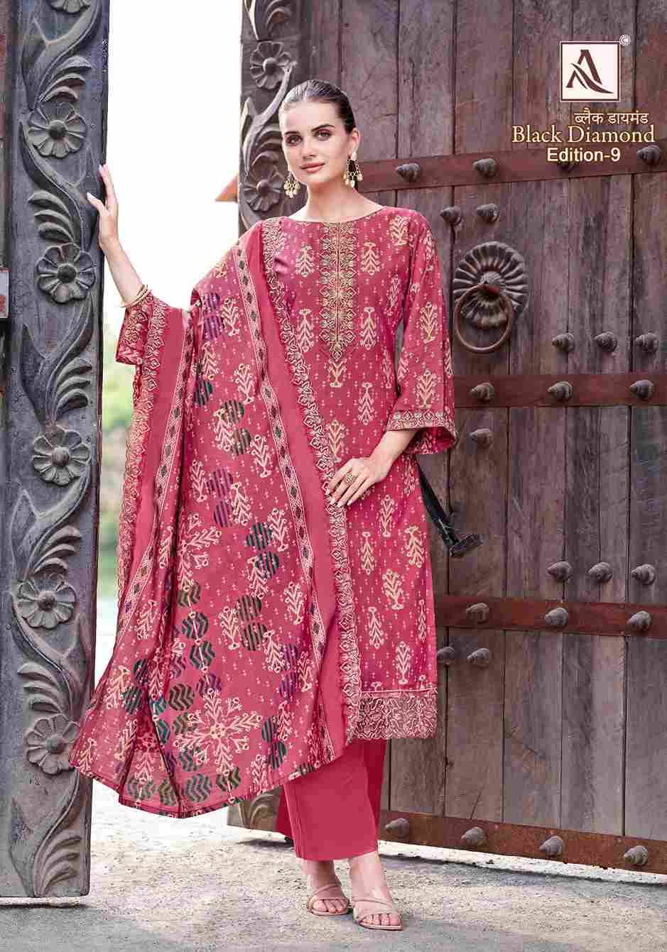 Black Diamond Vol-9 By Alok Suit 2016-827-01 To 2016-827-06 Series Beautiful Festive Suits Colorful Stylish Fancy Casual Wear & Ethnic Wear Pure Rayon Dresses At Wholesale Price