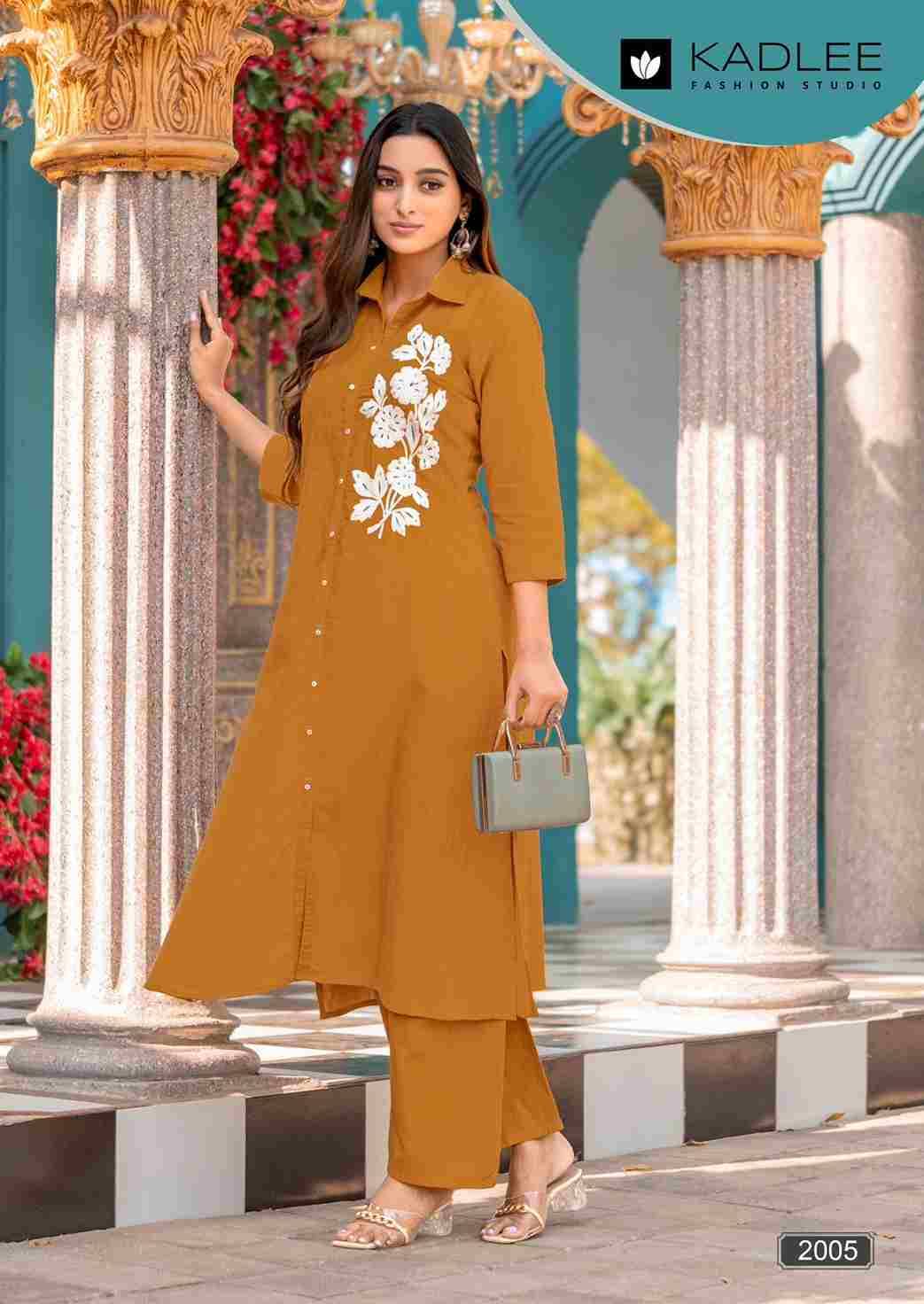 Pehchan By Kadlee 2001 To 2006 Series Designer Stylish Fancy Colorful Beautiful Party Wear & Ethnic Wear Collection Heavy Rayon Kurtis With Bottom At Wholesale Price