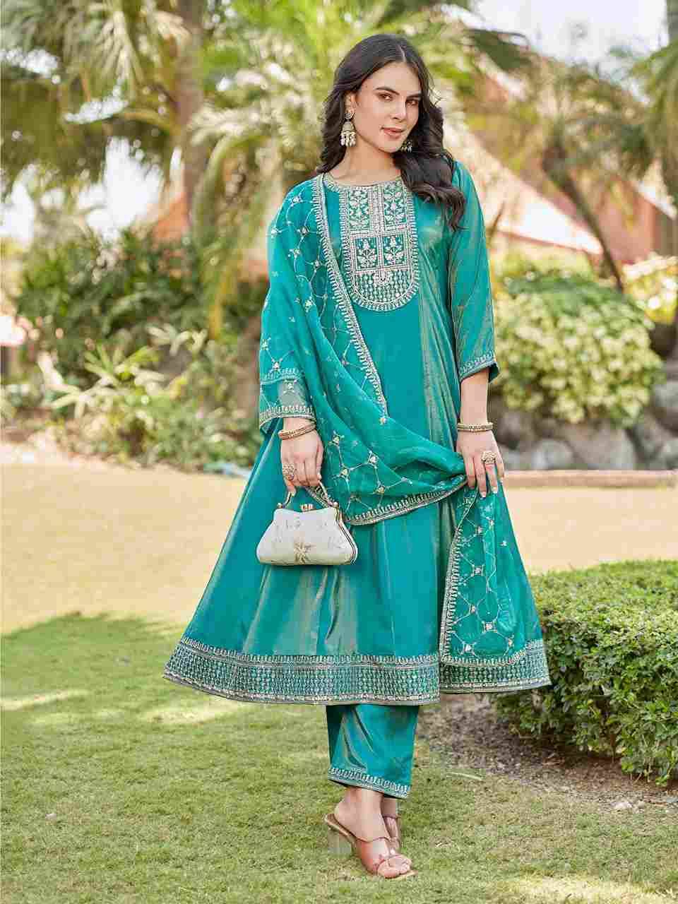 Ankita By Aanchi 01 To 04 Series Beautiful Festive Suits Colorful Stylish Fancy Casual Wear & Ethnic Wear Roman Shimmer Dresses At Wholesale Price