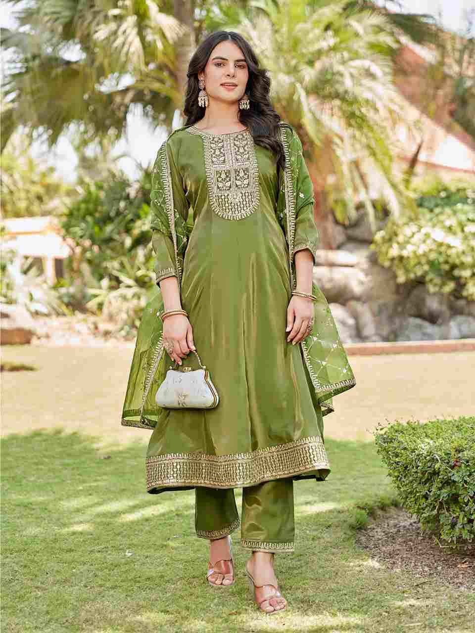 Ankita By Aanchi 01 To 04 Series Beautiful Festive Suits Colorful Stylish Fancy Casual Wear & Ethnic Wear Roman Shimmer Dresses At Wholesale Price
