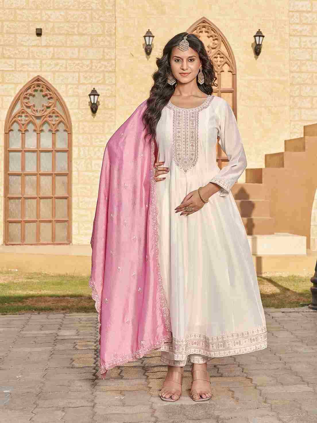 Vanilla By Aanchi 01 To 03 Series Beautiful Festive Suits Colorful Stylish Fancy Casual Wear & Ethnic Wear Vichitra Silk Dresses At Wholesale Price
