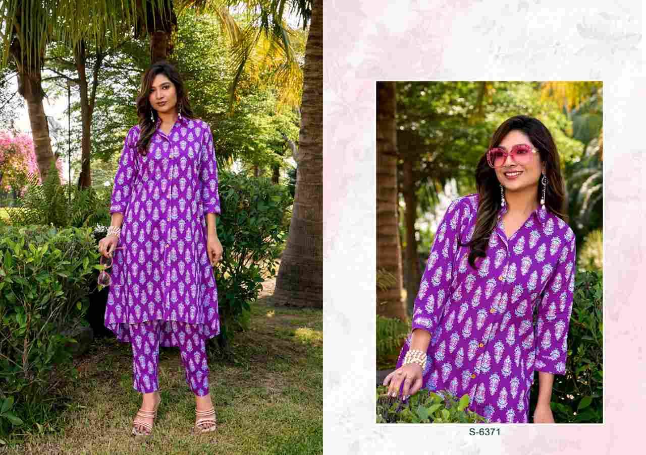 Tamira By SBS 6370 To 6377 Series Designer Stylish Fancy Colorful Beautiful Party Wear & Ethnic Wear Collection Premium Cotton Co-Ords At Wholesale Price