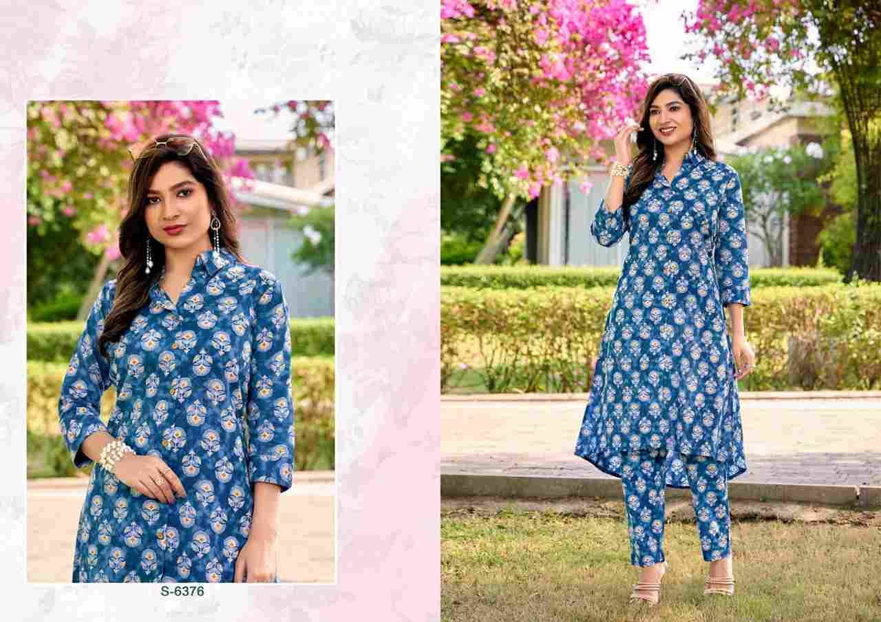 Tamira By SBS 6370 To 6377 Series Designer Stylish Fancy Colorful Beautiful Party Wear & Ethnic Wear Collection Premium Cotton Co-Ords At Wholesale Price