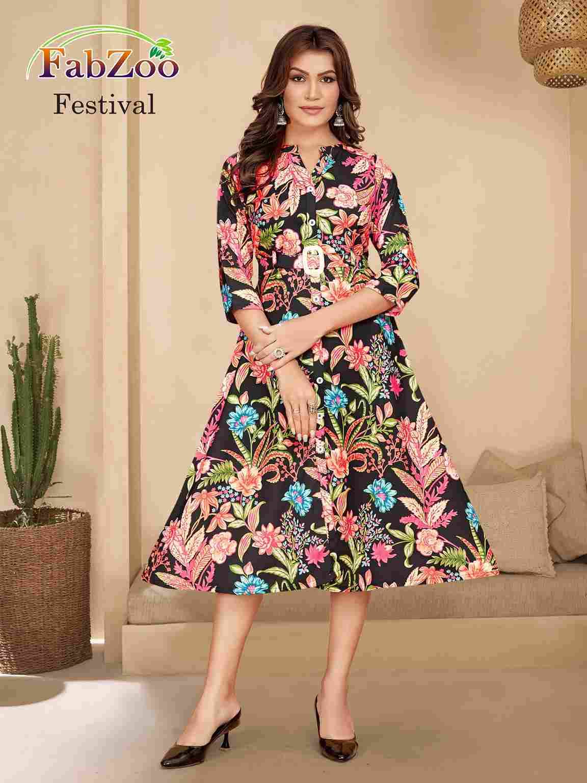 Belt Vol-2 By Fab Zoo 201 To 204 Series Designer Stylish Fancy Colorful Beautiful Party Wear & Ethnic Wear Collection Rayon Kurtis At Wholesale Price