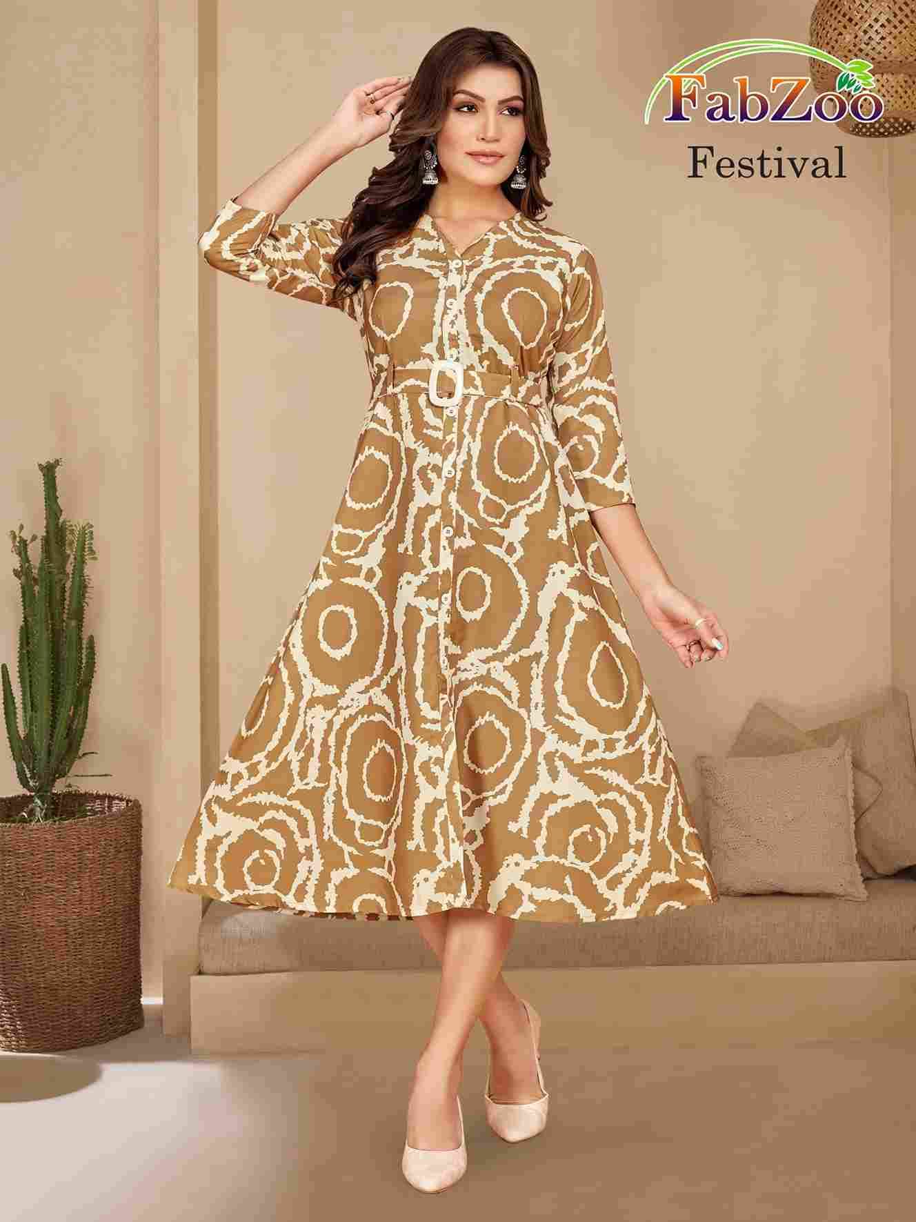 Belt Vol-2 By Fab Zoo 201 To 204 Series Designer Stylish Fancy Colorful Beautiful Party Wear & Ethnic Wear Collection Rayon Kurtis At Wholesale Price