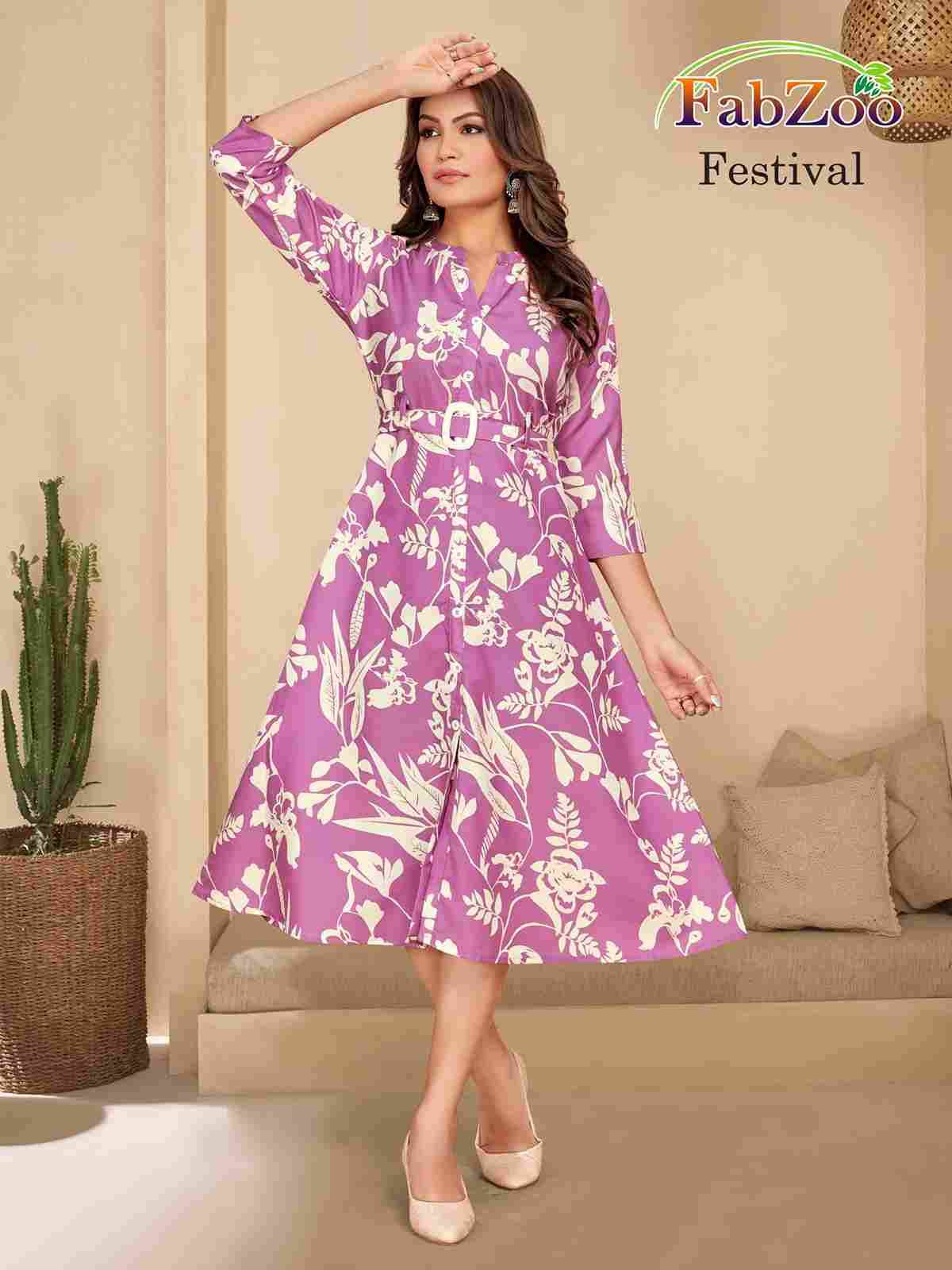 Belt Vol-1 By Fab Zoo 01 To 04 Series Designer Stylish Fancy Colorful Beautiful Party Wear & Ethnic Wear Collection Rayon Kurtis At Wholesale Price