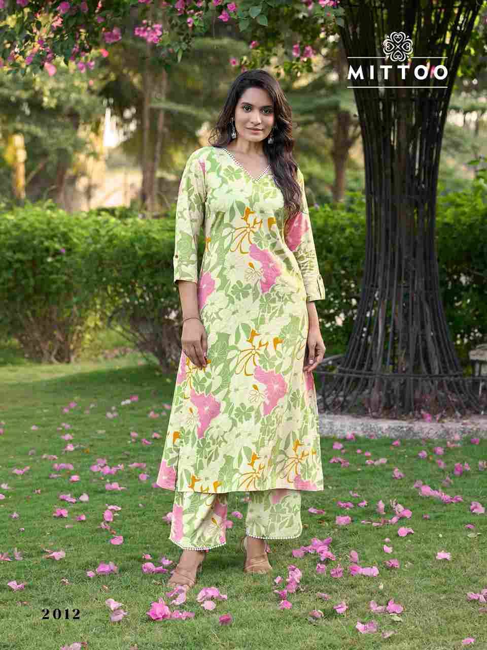 Sulekha Vol-2 By Mittoo 2007 To 2012 Series Designer Stylish Fancy Colorful Beautiful Party Wear & Ethnic Wear Collection Rayon Print Kurtis With Bottom At Wholesale Price