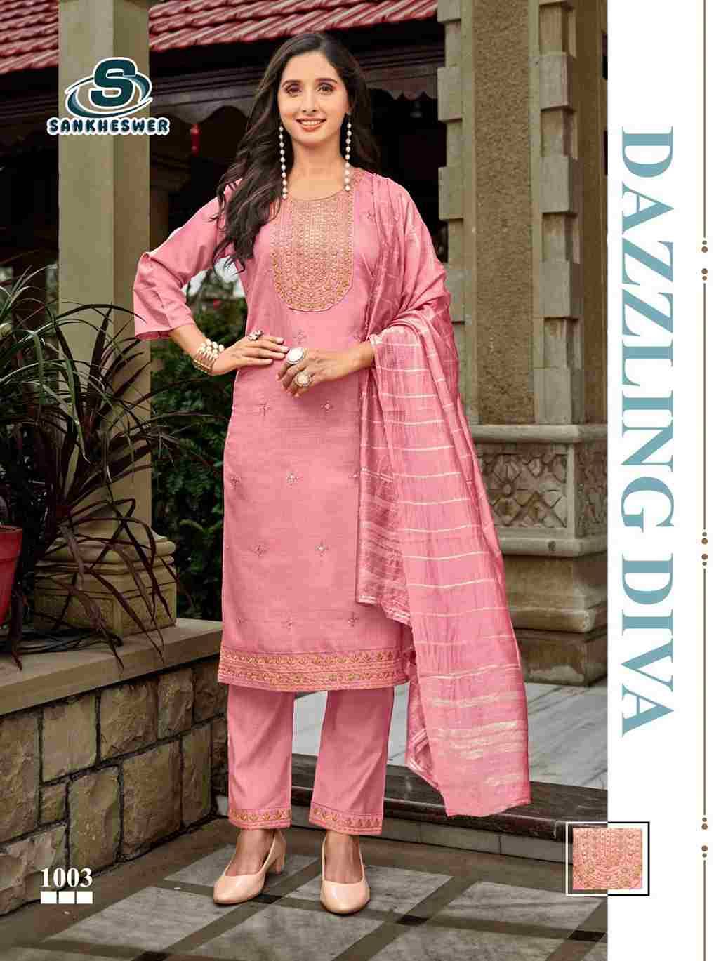 Culbuli By Sankheswer 1001 To 1008 Series Beautiful Festive Suits Colorful Stylish Fancy Casual Wear & Ethnic Wear Heavy Vertican Dresses At Wholesale Price