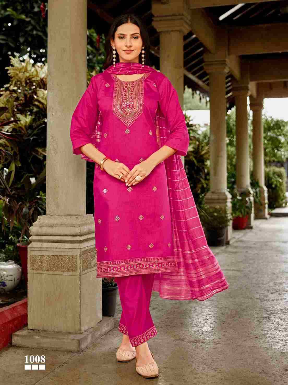 Culbuli By Sankheswer 1001 To 1008 Series Beautiful Festive Suits Colorful Stylish Fancy Casual Wear & Ethnic Wear Heavy Vertican Dresses At Wholesale Price