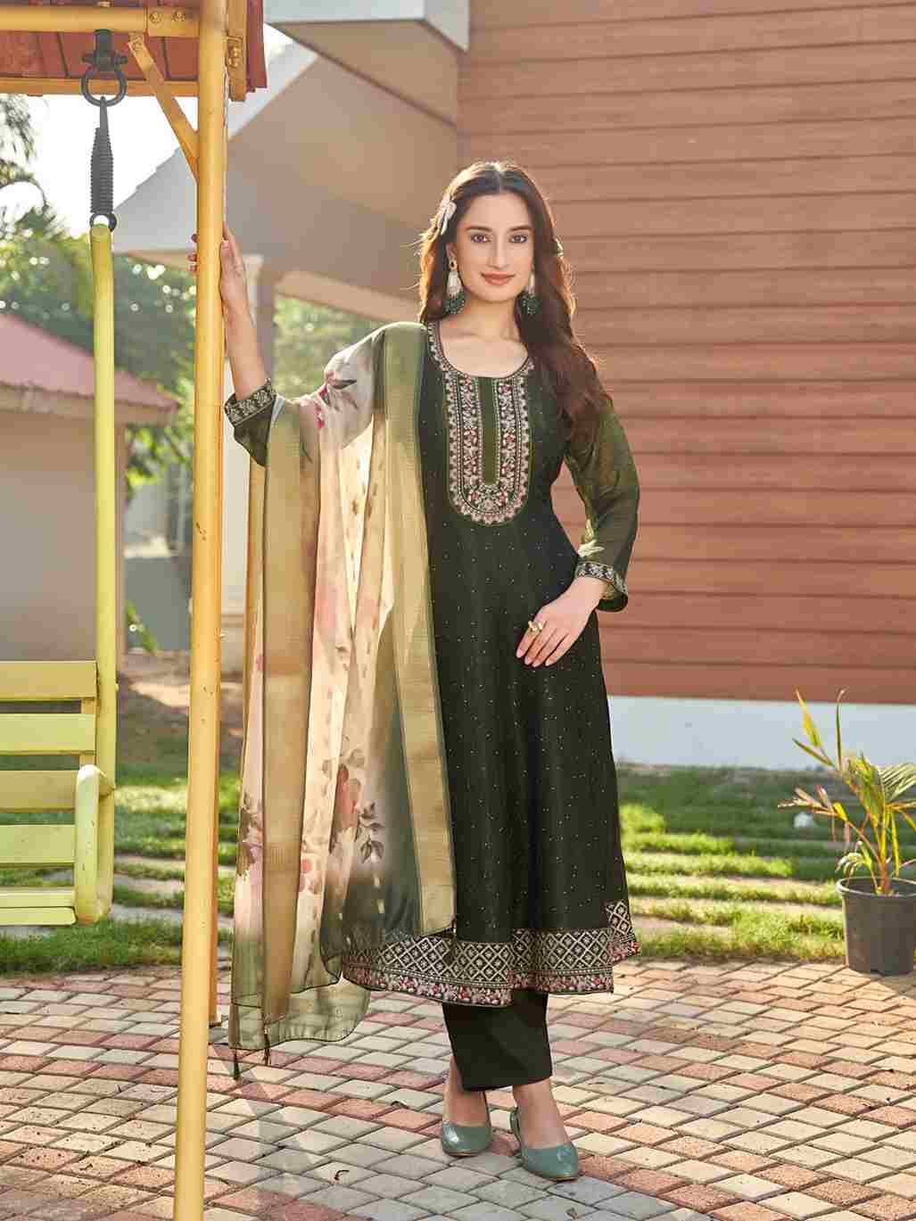 Urfi By Aanchi 01 To 04 Series Beautiful Festive Suits Colorful Stylish Fancy Casual Wear & Ethnic Wear Heavy Crunchy Dresses At Wholesale Price