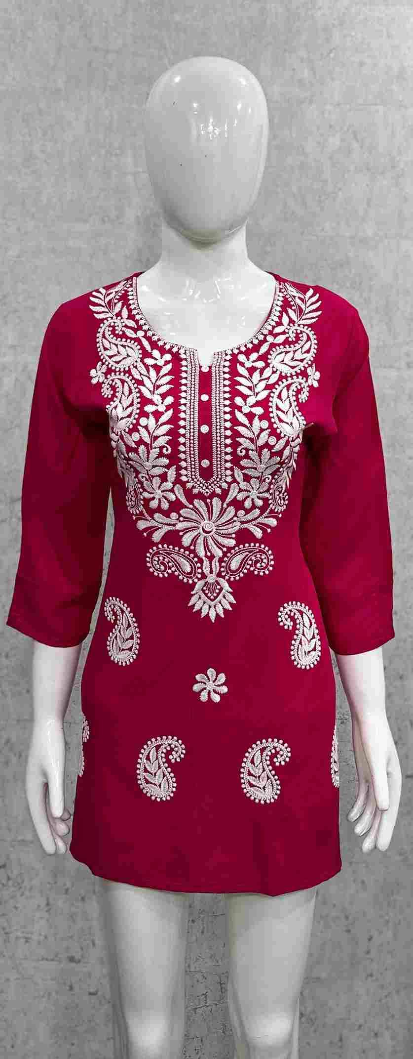Shalini By Kaamiri 01 To 12 Series Designer Stylish Fancy Colorful Beautiful Party Wear & Ethnic Wear Collection Heavy Rayon Tops At Wholesale Price