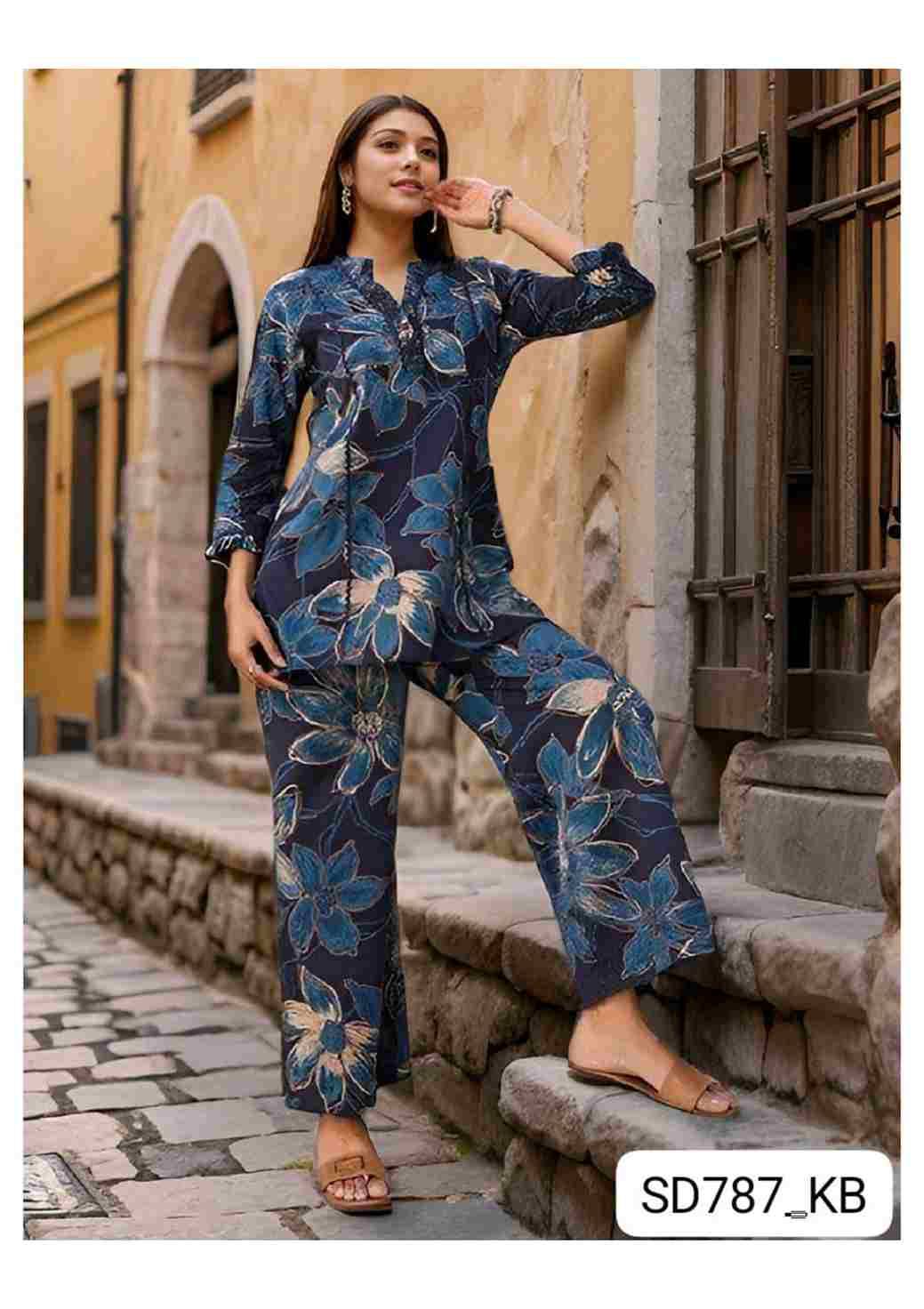 Shraddha By Kaamiri Designer Stylish Fancy Colorful Beautiful Party Wear & Ethnic Wear Collection Rayon Co-Ords At Wholesale Price