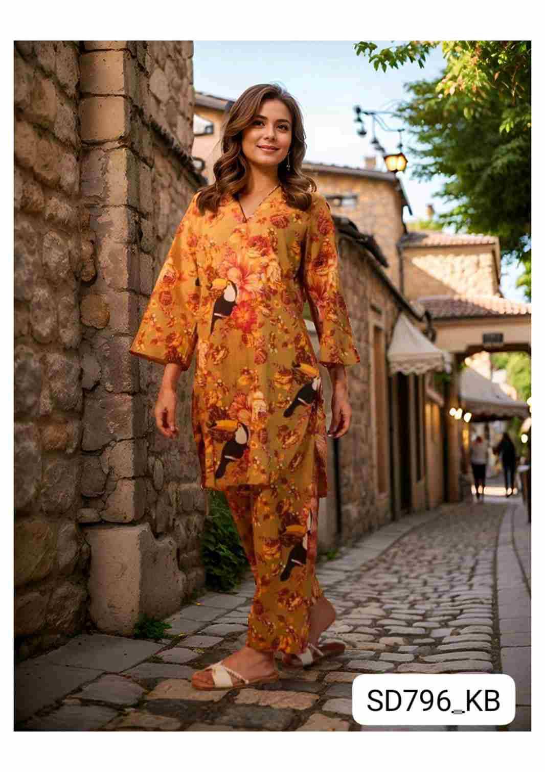 Shraddha By Kaamiri Designer Stylish Fancy Colorful Beautiful Party Wear & Ethnic Wear Collection Rayon Co-Ords At Wholesale Price