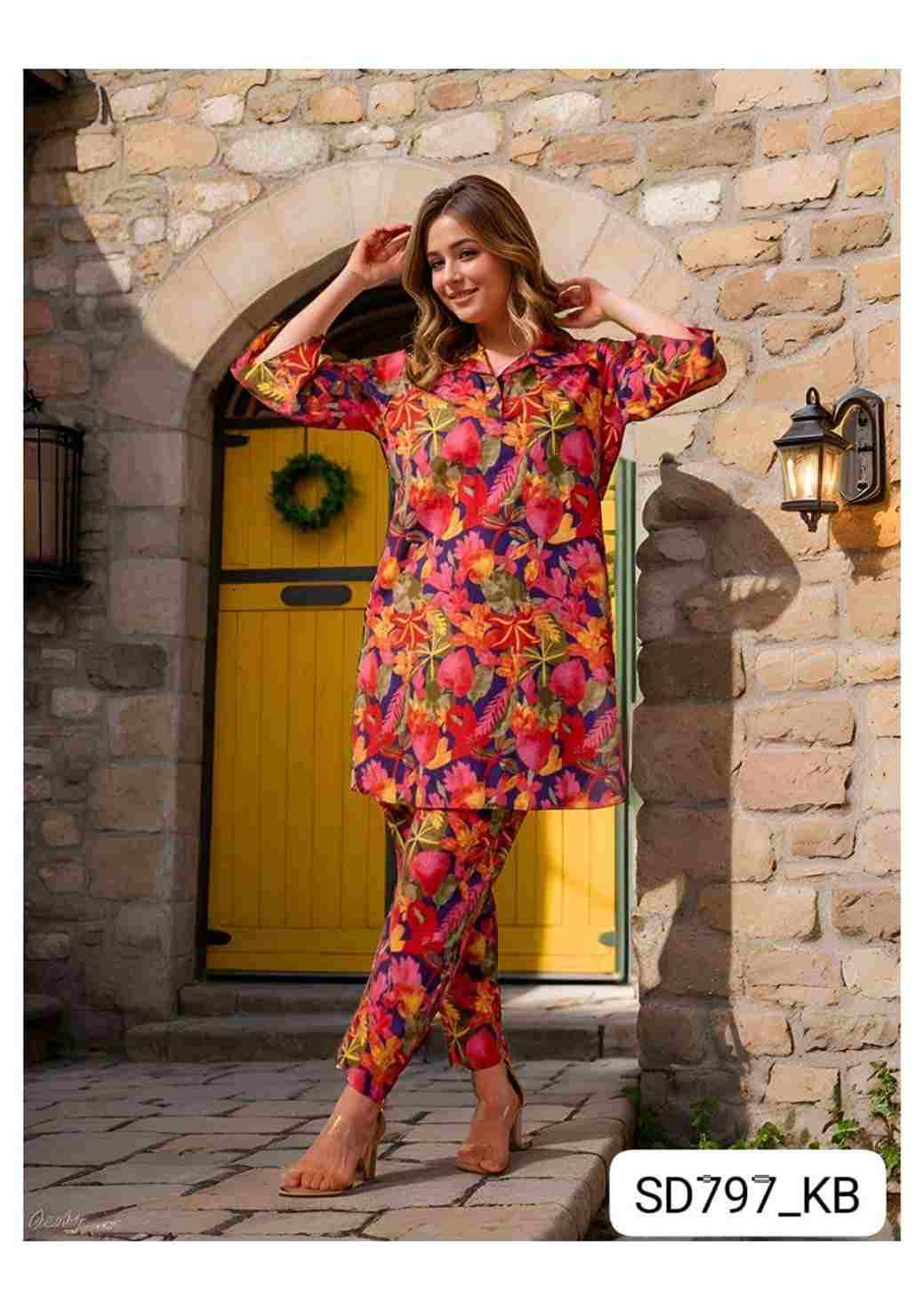 Shraddha By Kaamiri Designer Stylish Fancy Colorful Beautiful Party Wear & Ethnic Wear Collection Rayon Co-Ords At Wholesale Price