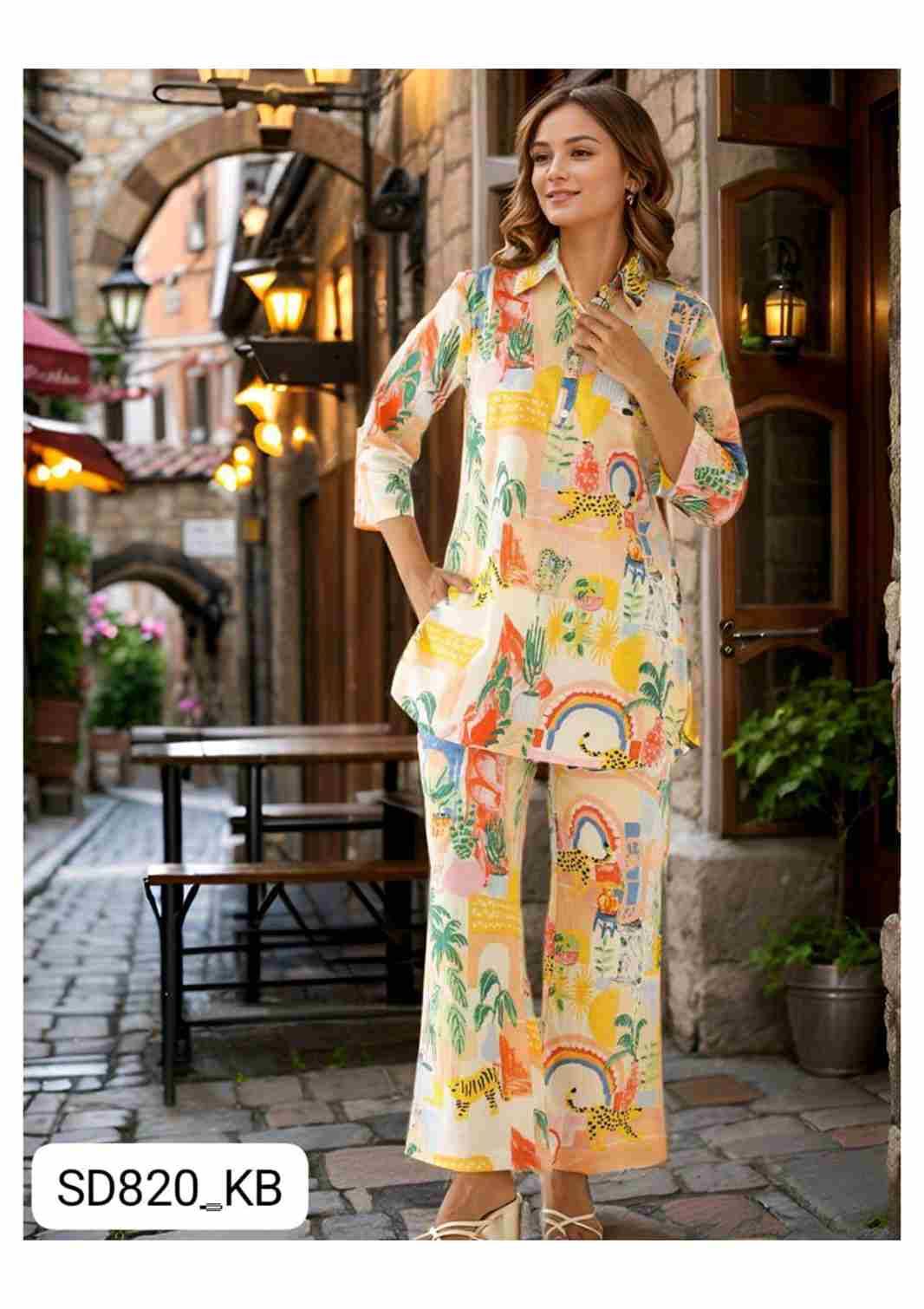 Shraddha By Kaamiri Designer Stylish Fancy Colorful Beautiful Party Wear & Ethnic Wear Collection Rayon Co-Ords At Wholesale Price
