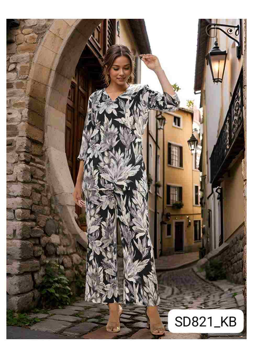 Shraddha By Kaamiri Designer Stylish Fancy Colorful Beautiful Party Wear & Ethnic Wear Collection Rayon Co-Ords At Wholesale Price