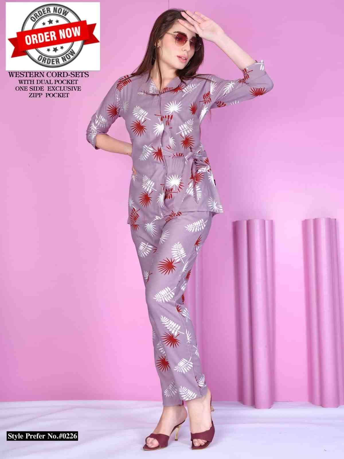 0226 By Kaamiri 0226-A To 0226-F Series Beautiful Stylish Fancy Colorful Casual Wear & Ethnic Wear Heavy Rayon Night Suits At Wholesale Price