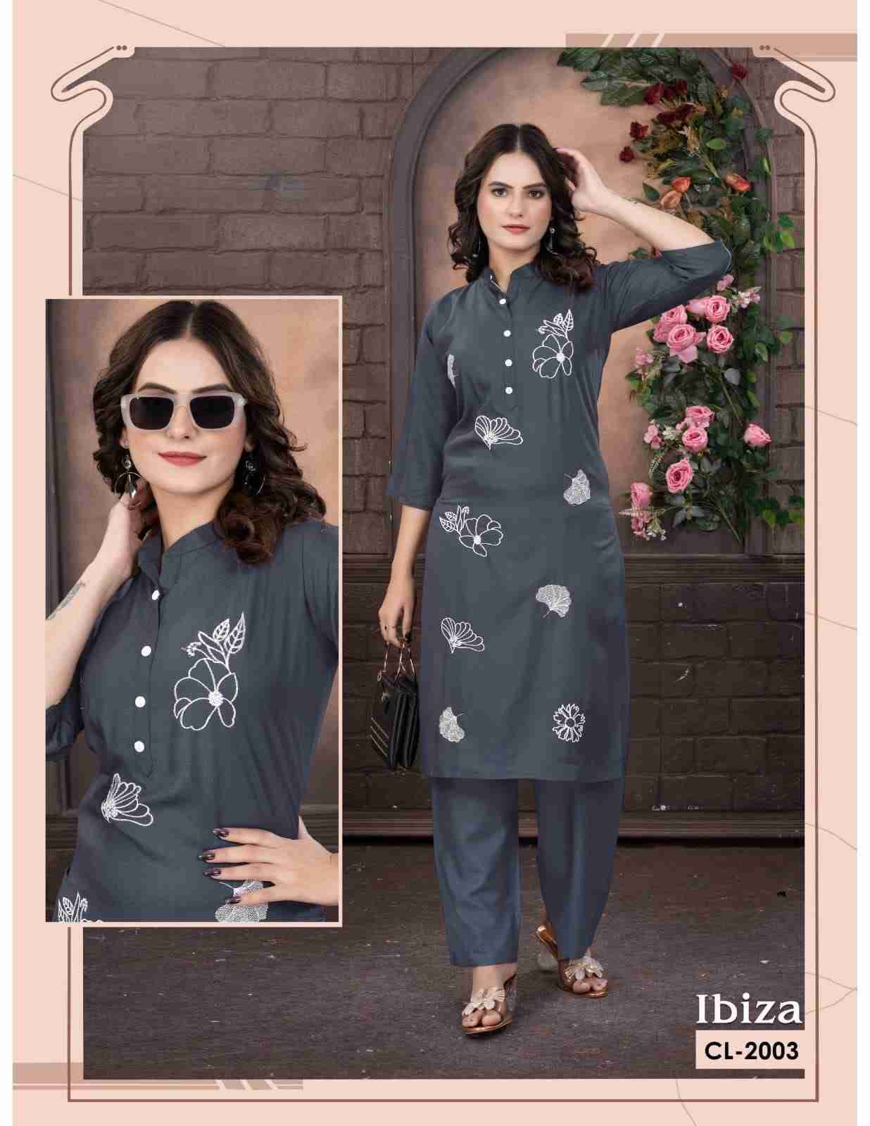 Ibiza By Kaamiri 2001 To 2008 Series Designer Stylish Fancy Colorful Beautiful Party Wear & Ethnic Wear Collection Rayon Co-Ords At Wholesale Price