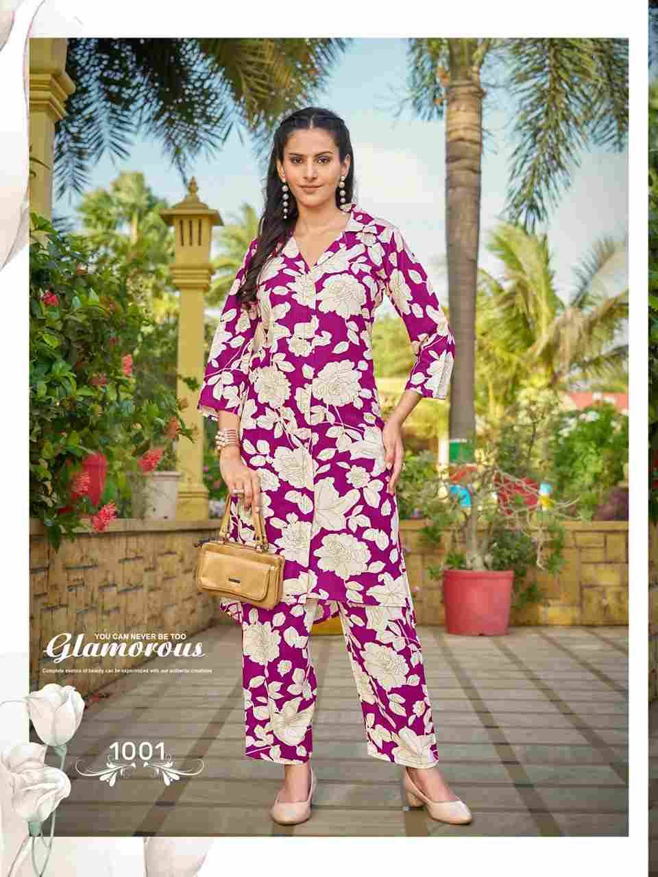 Trendy Touch By Sankheswer 1001 To 1008 Series Designer Stylish Fancy Colorful Beautiful Casual Wear & Ethnic Wear Heavy Rayon Co-Ords At Wholesale Price