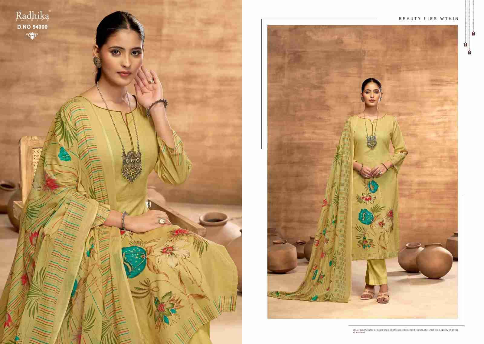 Sabhnam By Azara 54001 To 54004 Series Beautiful Stylish Festive Suits Fancy Colorful Casual Wear & Ethnic Wear & Ready To Wear Lawn Cotton Print Dresses At Wholesale Price