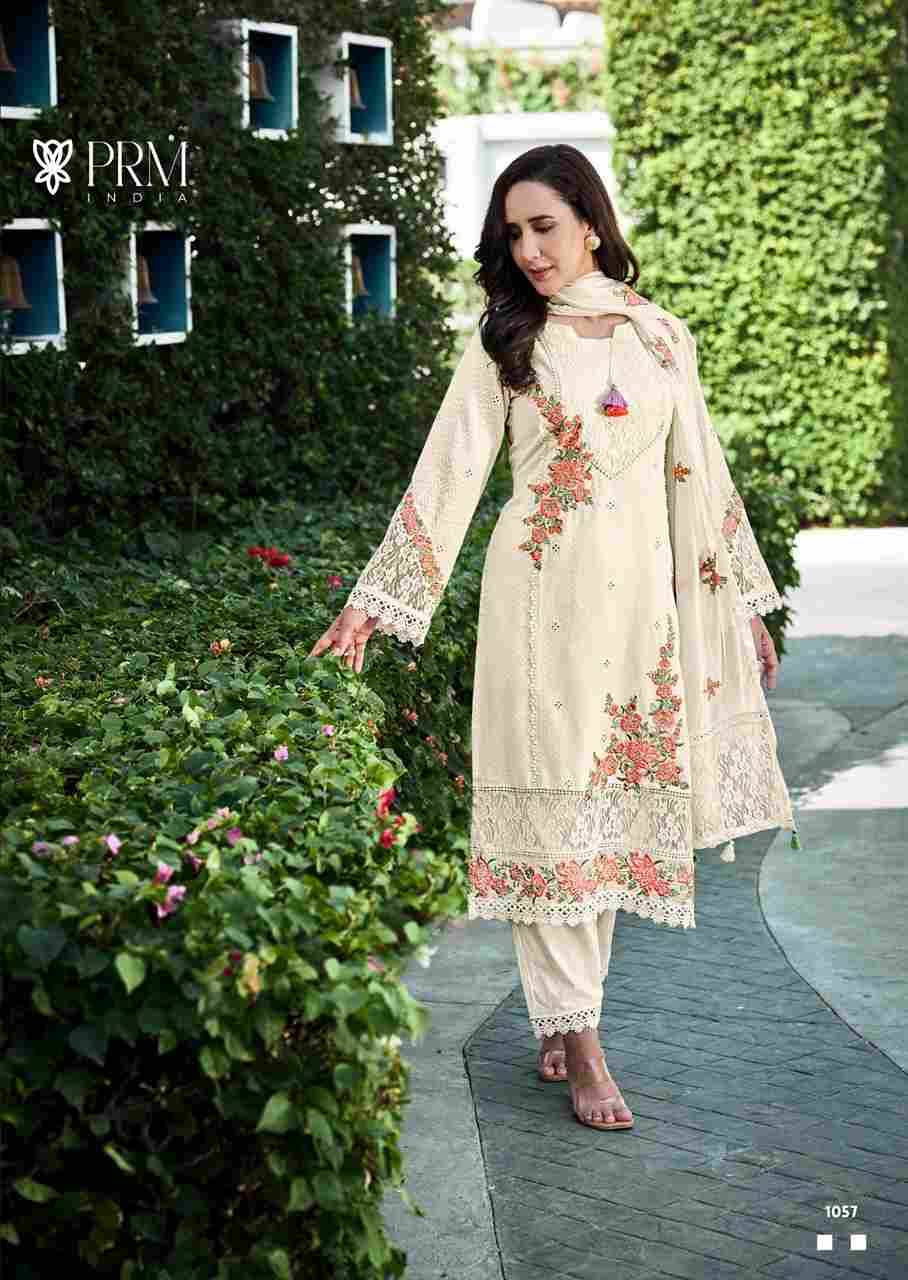 Vanya By Prm Trendz 1056 To 1061 Series Beautiful Pakistani Suits Colorful Stylish Fancy Casual Wear & Ethnic Wear Pure Cotton Dresses At Wholesale Price