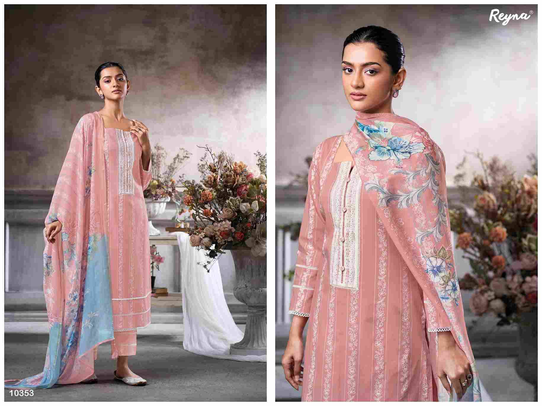 Vaadi By Reyna 10352 To 10355 Series Designer Stylish Fancy Colorful Beautiful Party Wear & Ethnic Wear Collection Pure Cotton Print Tops At Wholesale Price