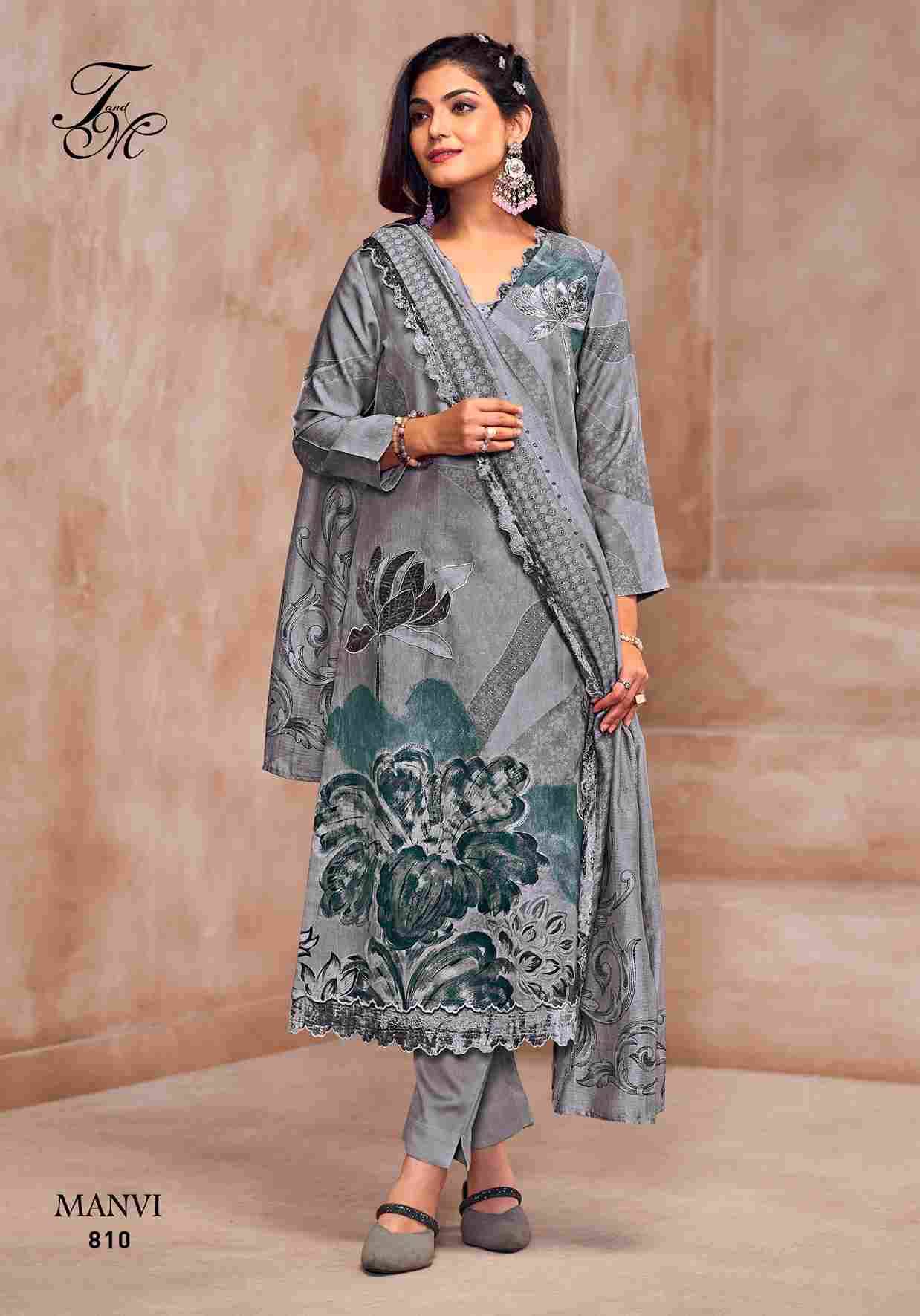 Manvi By T And M Designer Studio Beautiful Festive Suits Colorful Stylish Fancy Casual Wear & Ethnic Wear Pure Viscose Dresses At Wholesale Price