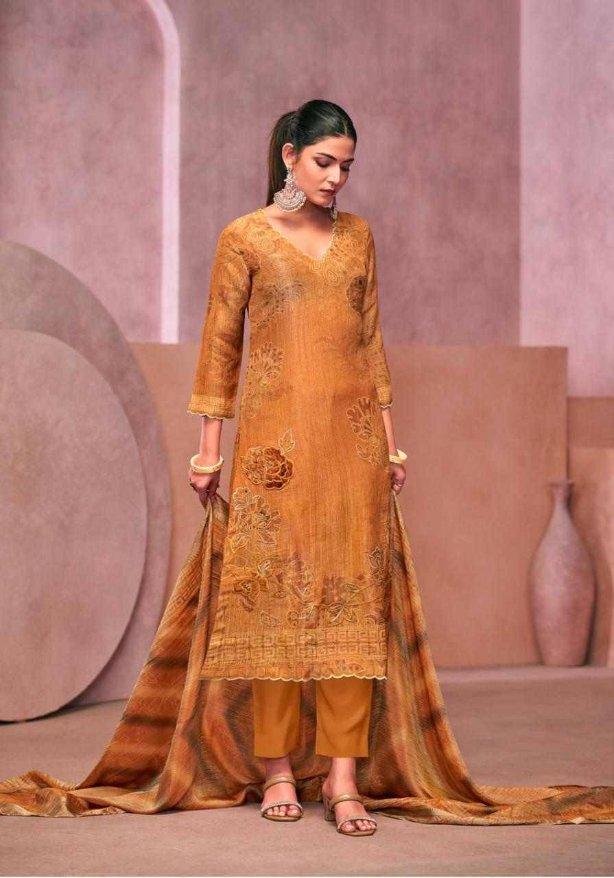 Vadanya By Sahiba Fabrics Beautiful Festive Suits Colorful Stylish Fancy Casual Wear & Ethnic Wear Tissue Shimmer Dresses At Wholesale Price