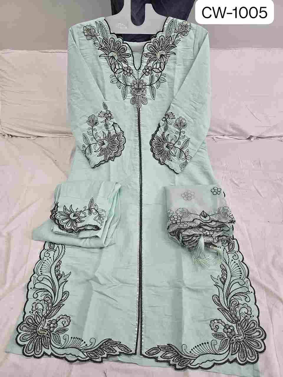 CW-1005 Colours By Mushk 1005-A To 1005-D Series Beautiful Winter Collection Pakistani Suits Stylish Fancy Colorful Casual Wear & Ethnic Wear Roman Silk Dresses At Wholesale Price