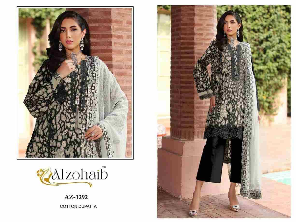 Parisa By Alzohaib 1290 To 1293 Series Beautiful Pakistani Suits Stylish Fancy Colorful Party Wear & Occasional Wear Pure Cotton Print Dresses At Wholesale Price