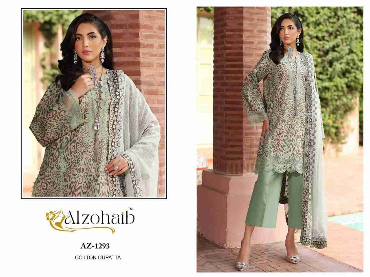 Parisa By Alzohaib 1290 To 1293 Series Beautiful Pakistani Suits Stylish Fancy Colorful Party Wear & Occasional Wear Pure Cotton Print Dresses At Wholesale Price