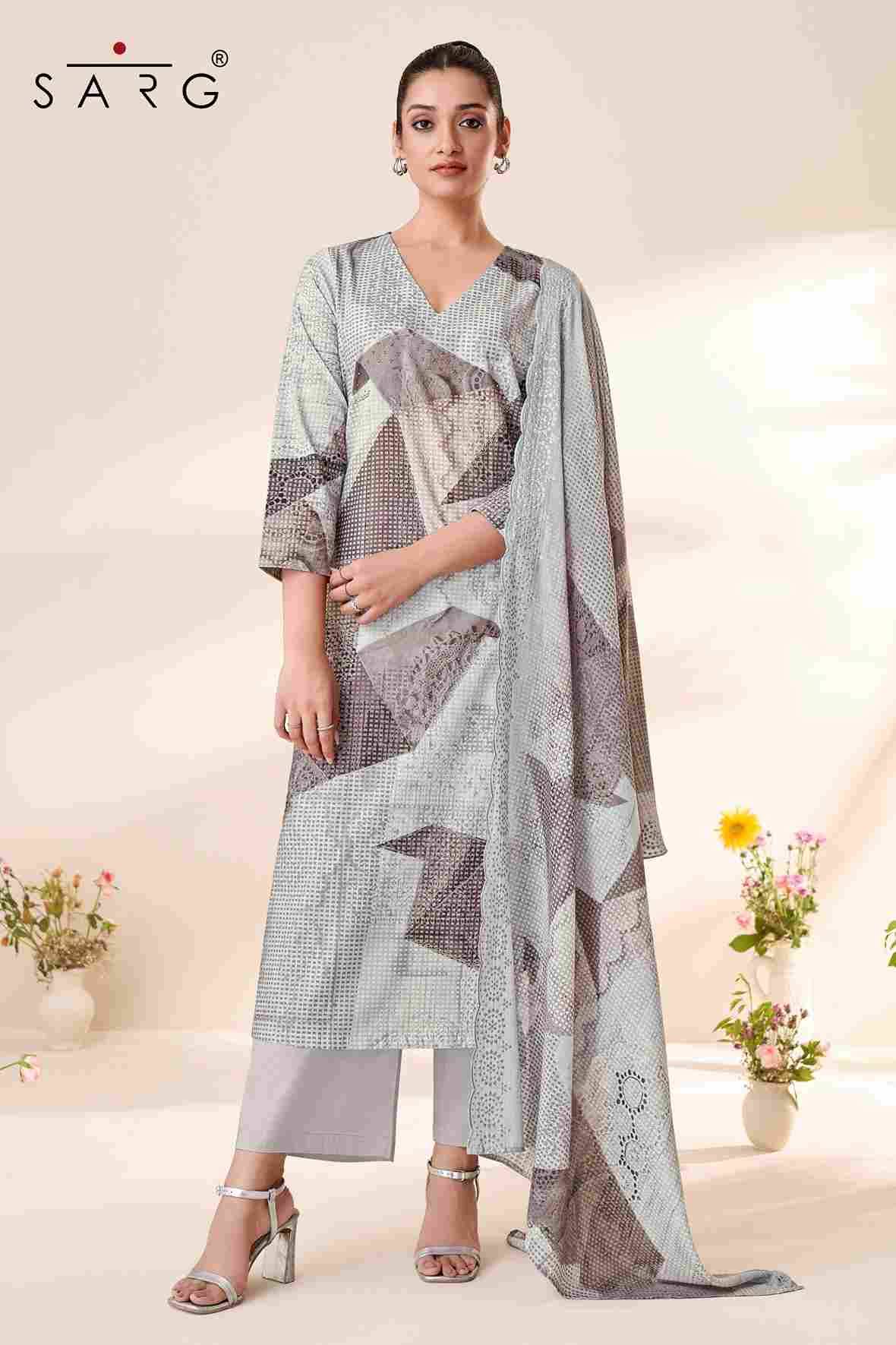 Layra By Sarg Beautiful Stylish Festive Suits Fancy Colorful Casual Wear & Ethnic Wear & Ready To Wear Cotton Lawn Digital Print Dresses At Wholesale Price