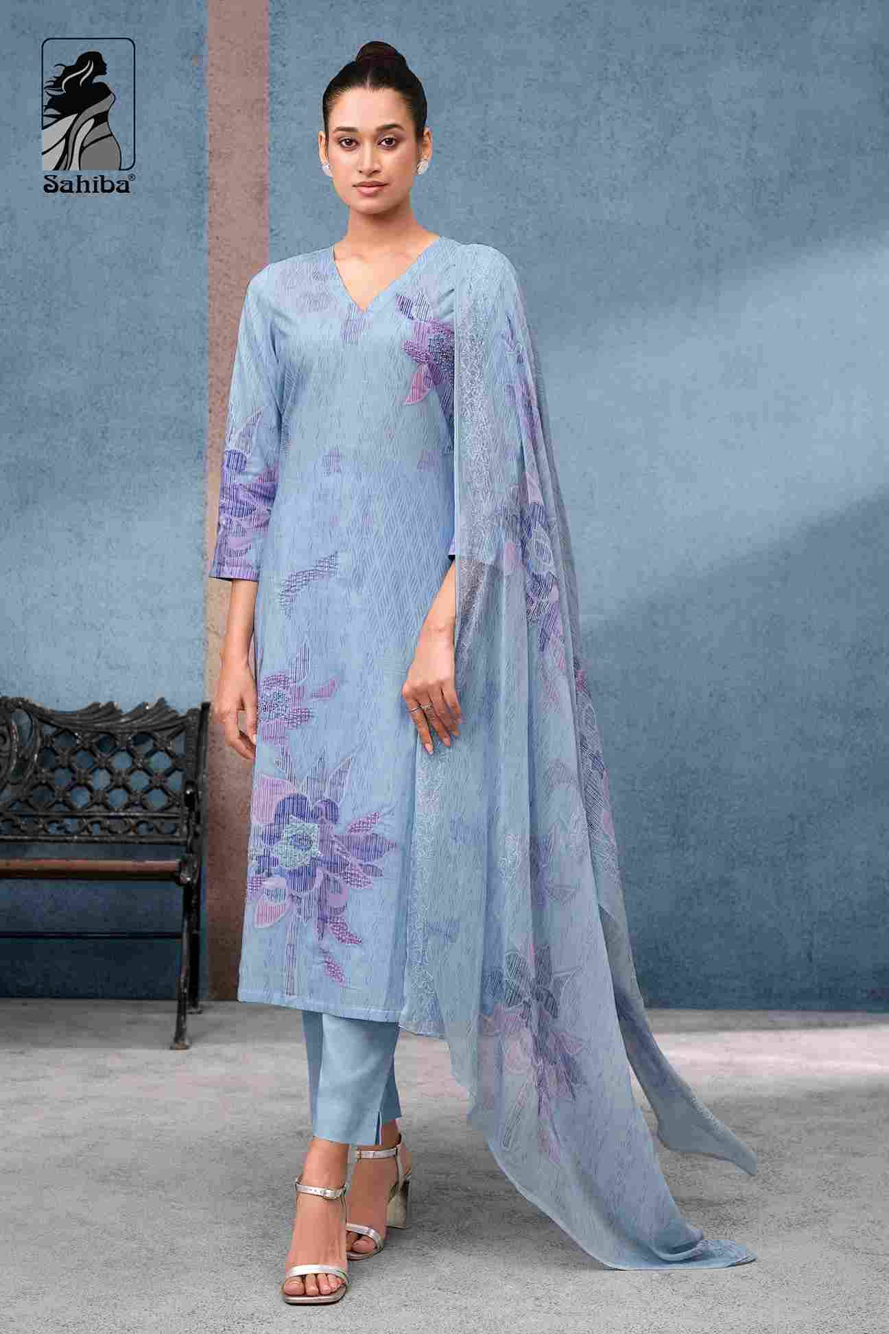 Tisya By Sahiba Fabrics Beautiful Festive Suits Colorful Stylish Fancy Casual Wear & Ethnic Wear Pure Cotton Lawn Dresses At Wholesale Price
