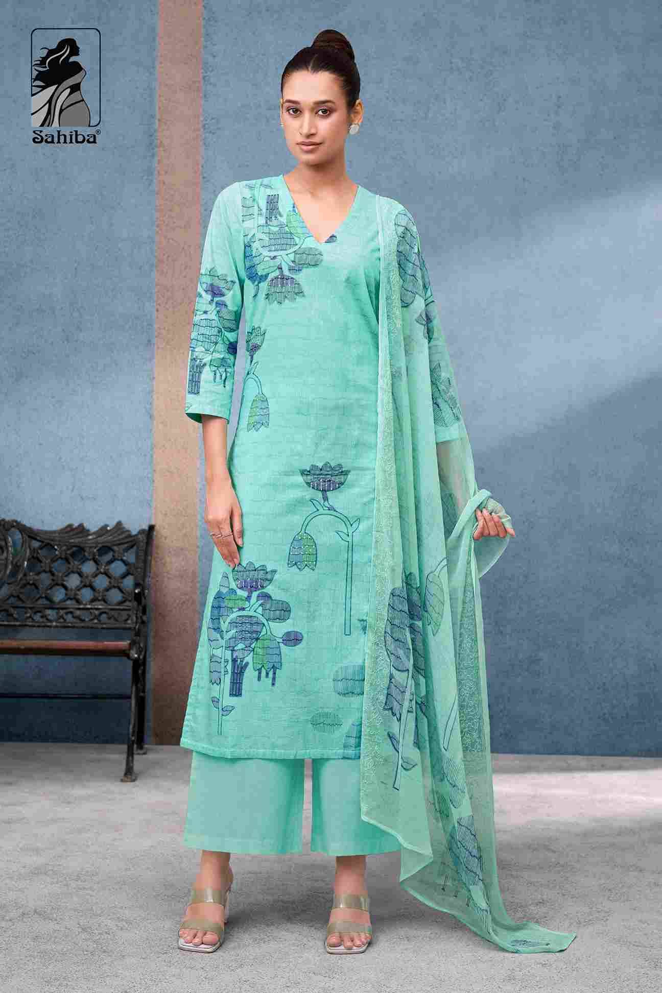 Tisya By Sahiba Fabrics Beautiful Festive Suits Colorful Stylish Fancy Casual Wear & Ethnic Wear Pure Cotton Lawn Dresses At Wholesale Price