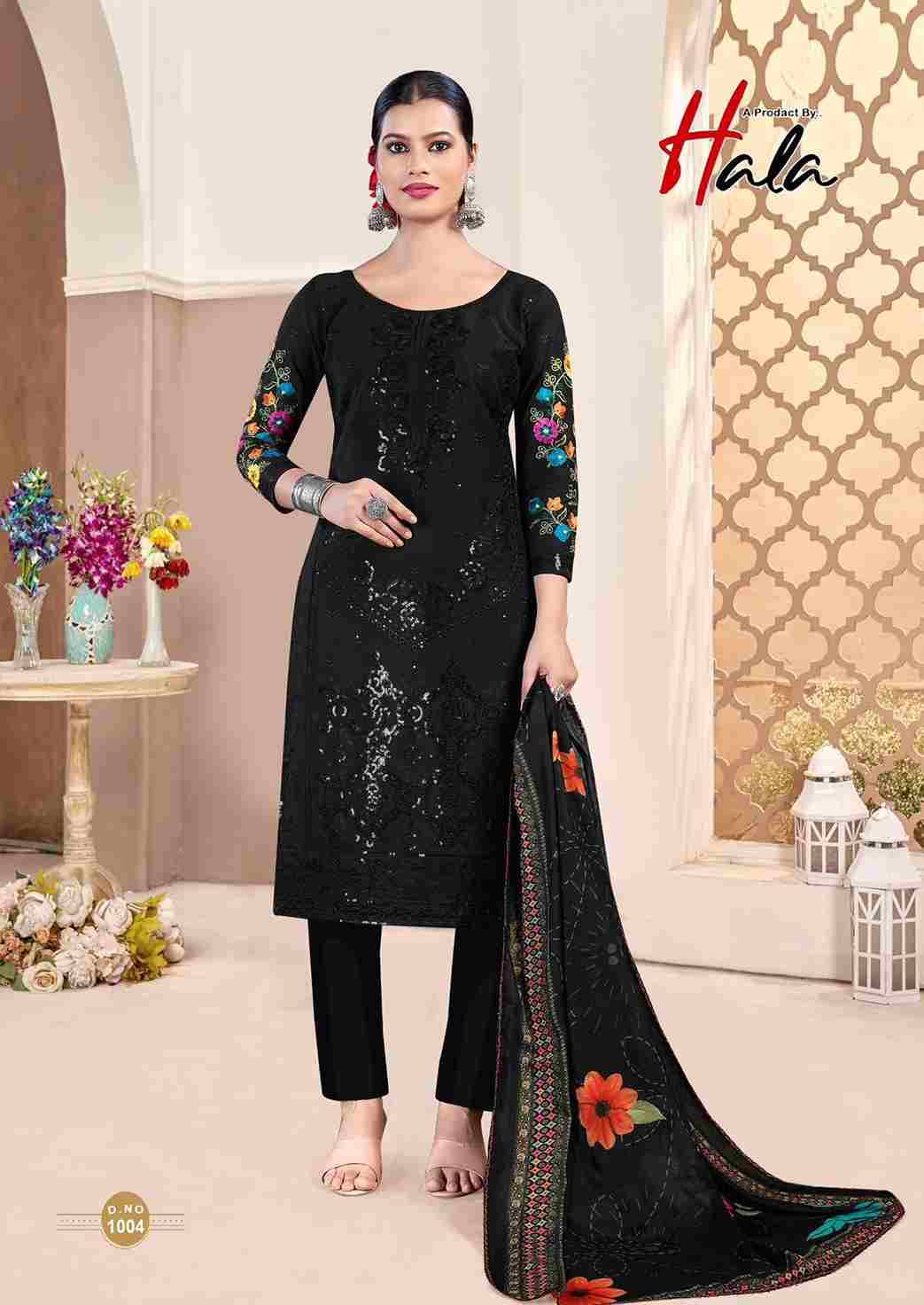 Tabeer Vol-24 By Hala 1001 To 1006 Series Beautiful Festive Suits Stylish Fancy Colorful Casual Wear & Ethnic Wear Pure Cotton Dresses At Wholesale Price