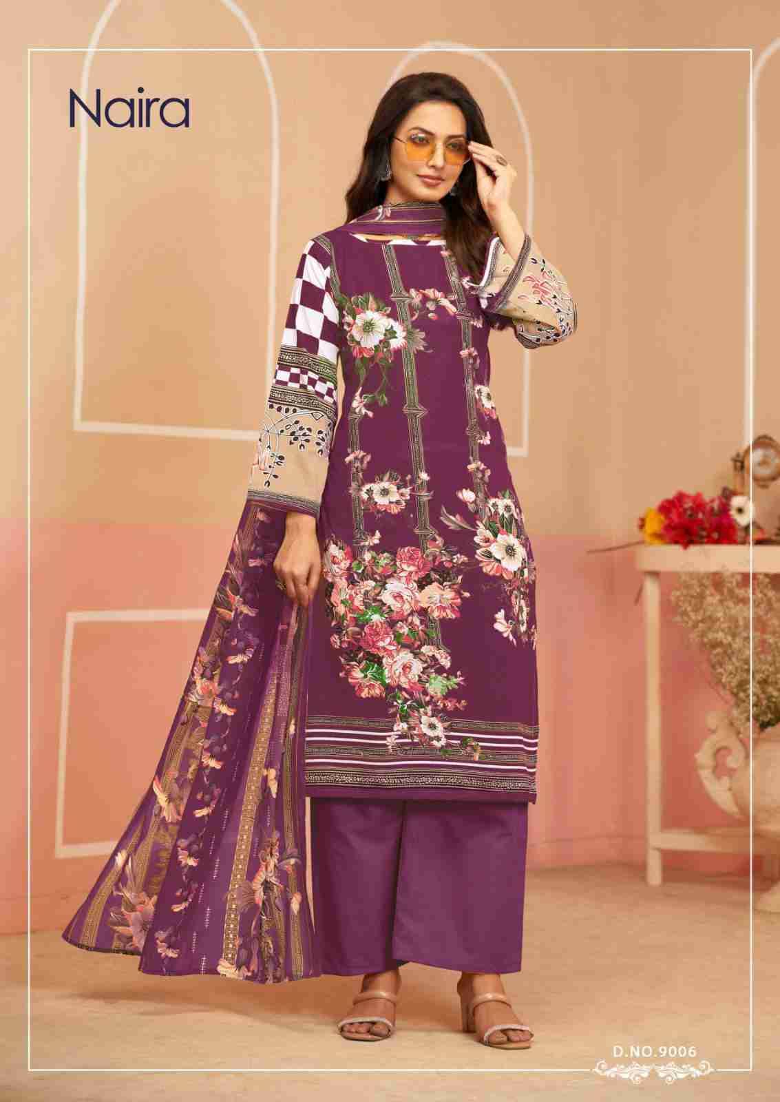 Naira Vol-9 By Ganesha 9000 To 9007 Series Beautiful Festive Suits Stylish Fancy Colorful Casual Wear & Ethnic Wear Rayon Print Dresses At Wholesale Price